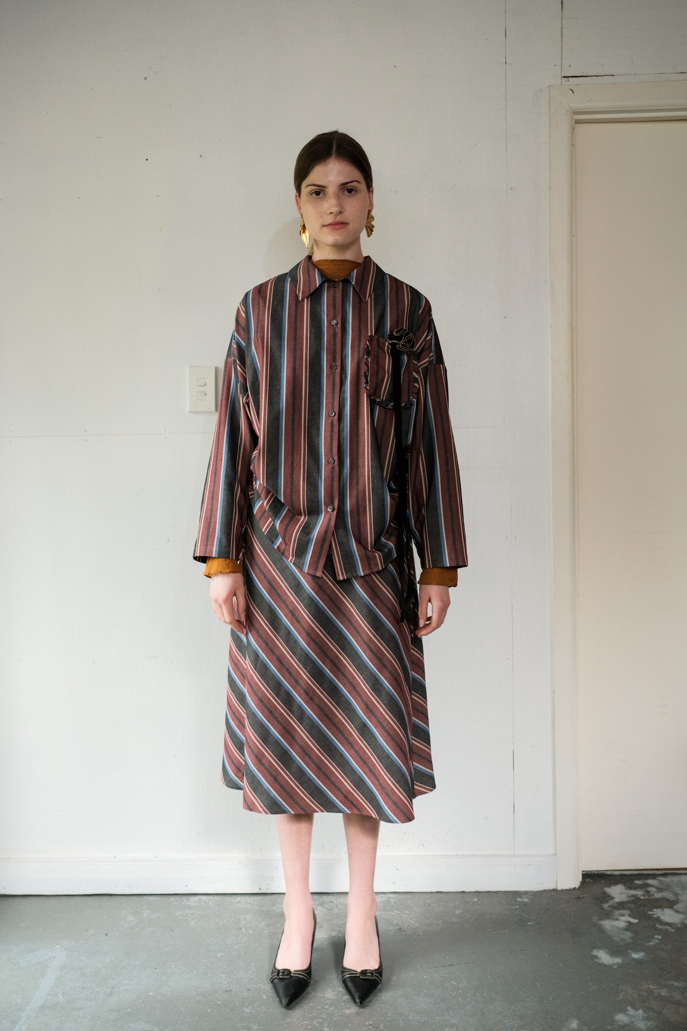 ANNIE x Oosterom - Petra Skirt - Vintage Stripe
