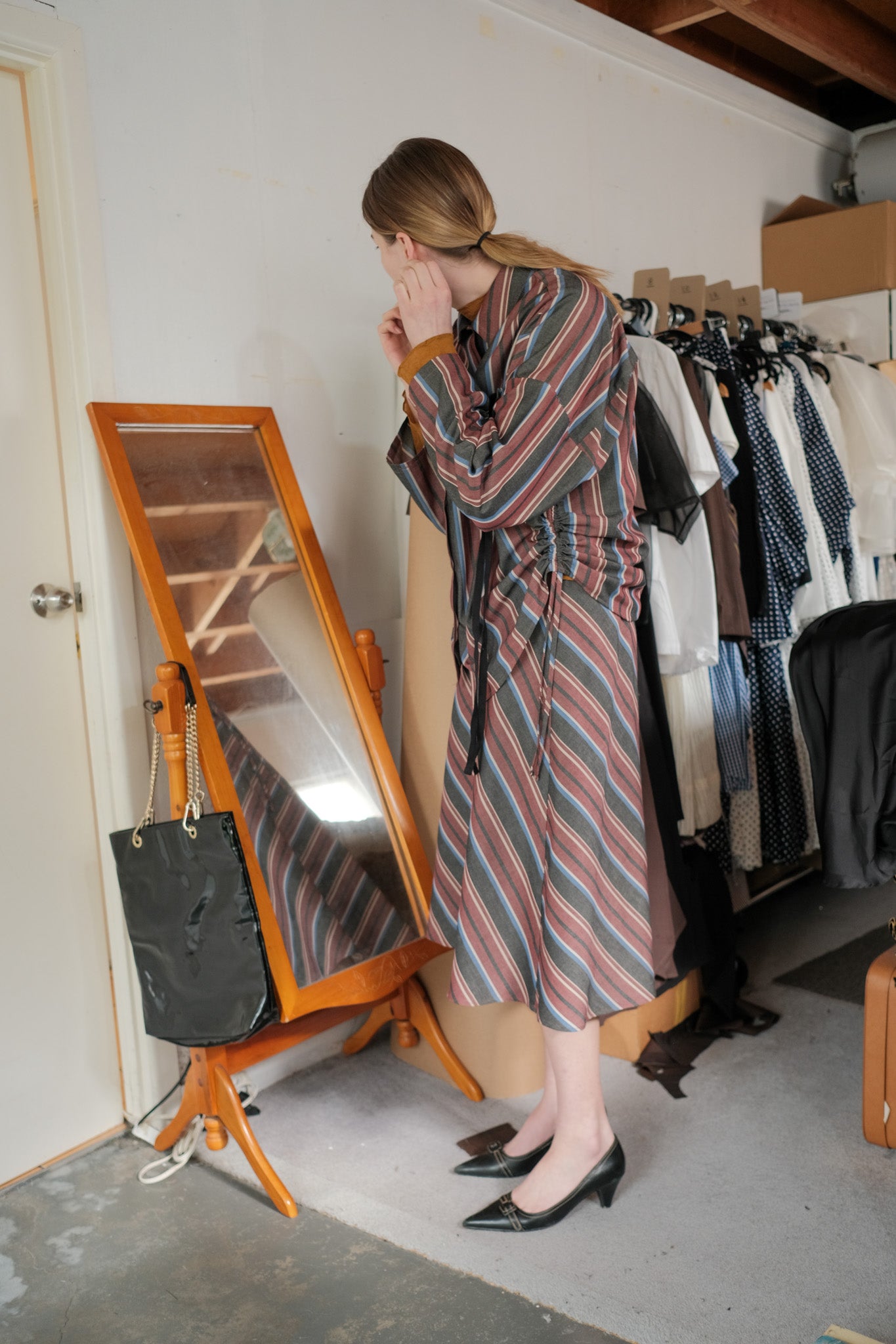 ANNIE x Oosterom - Painter’s Shirt 2.0 - Vintage Stripe