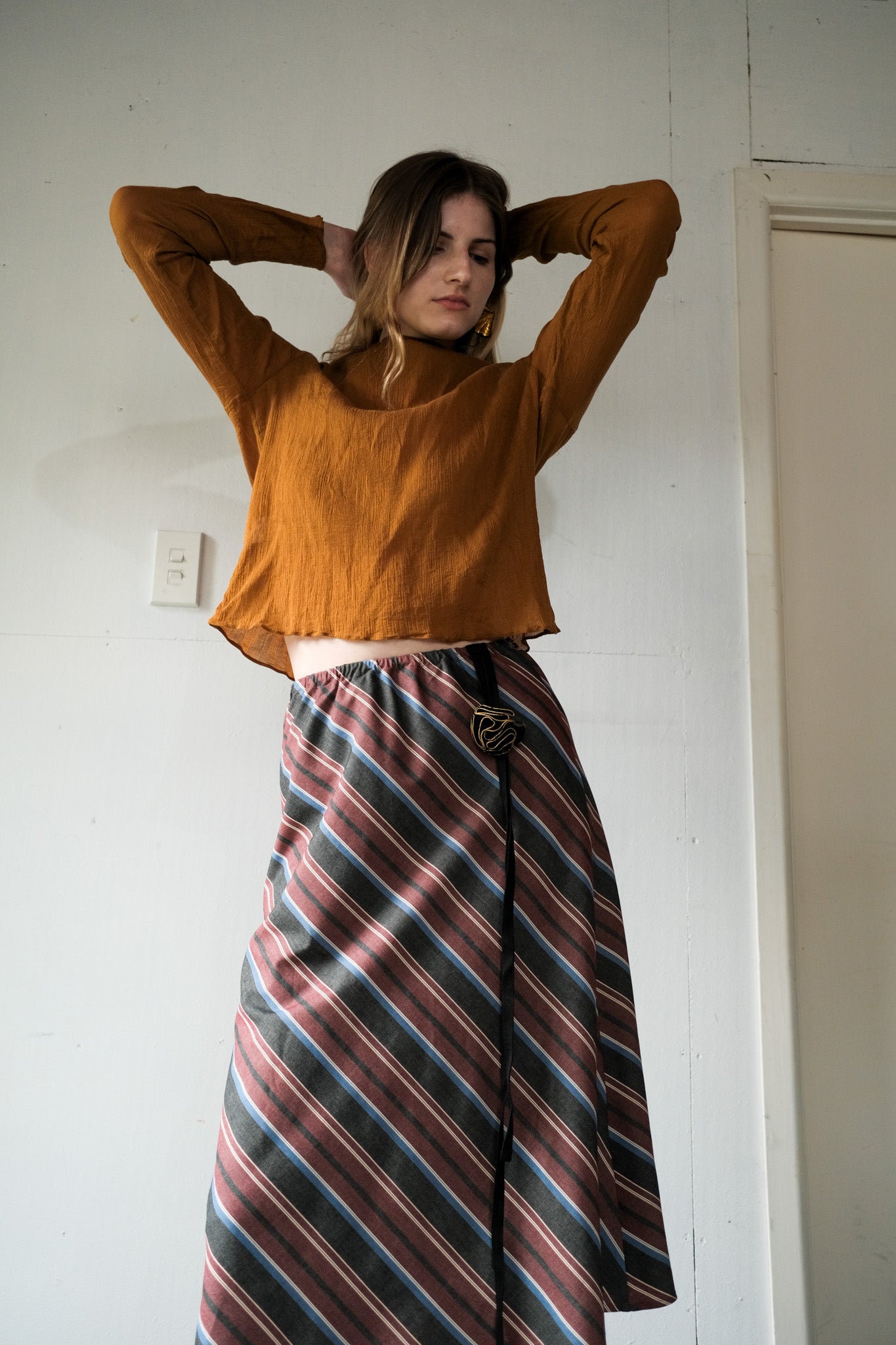 ANNIE x Oosterom - Crinkle Skivvy - Copper