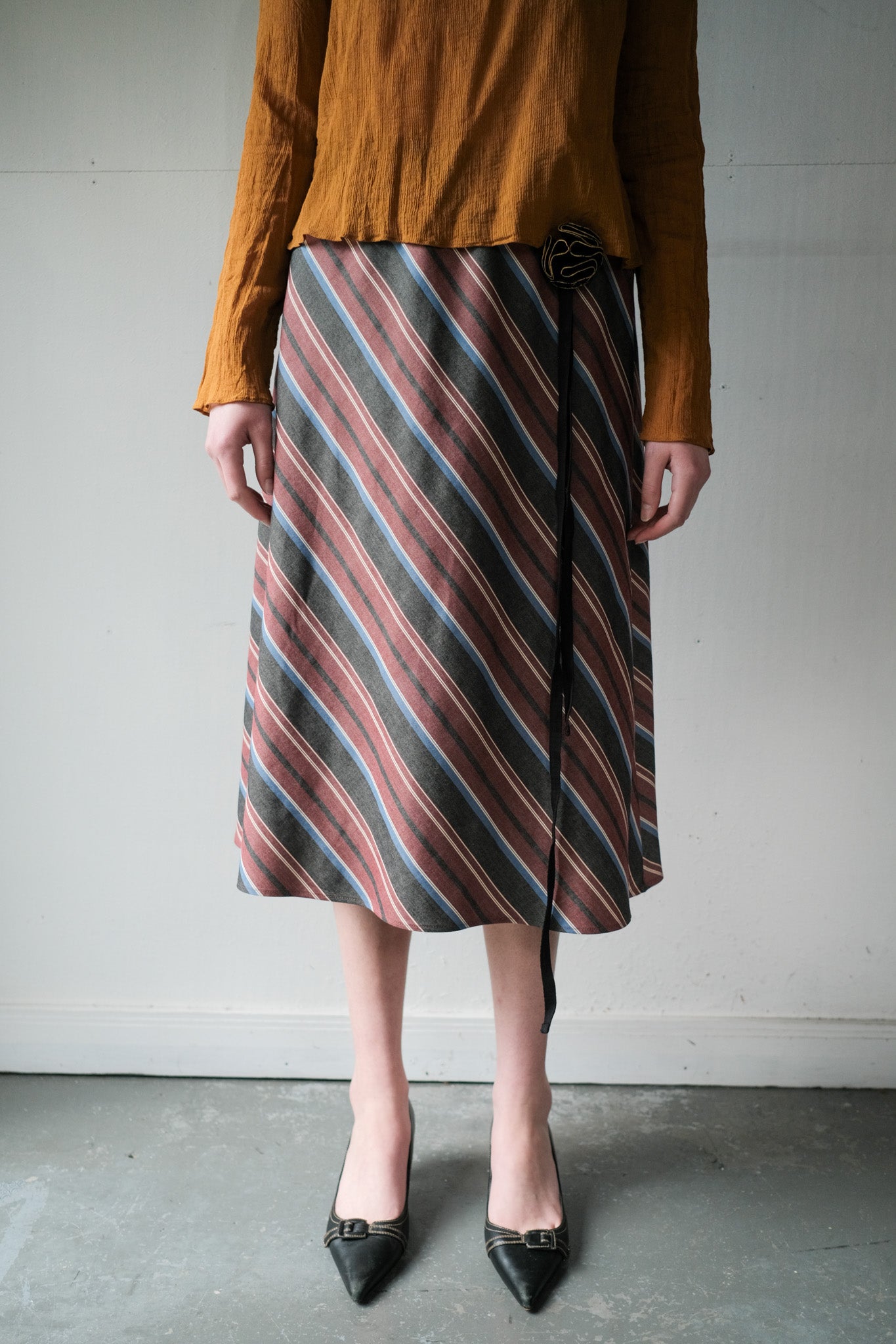 ANNIE x Oosterom - Petra Skirt - Vintage Stripe