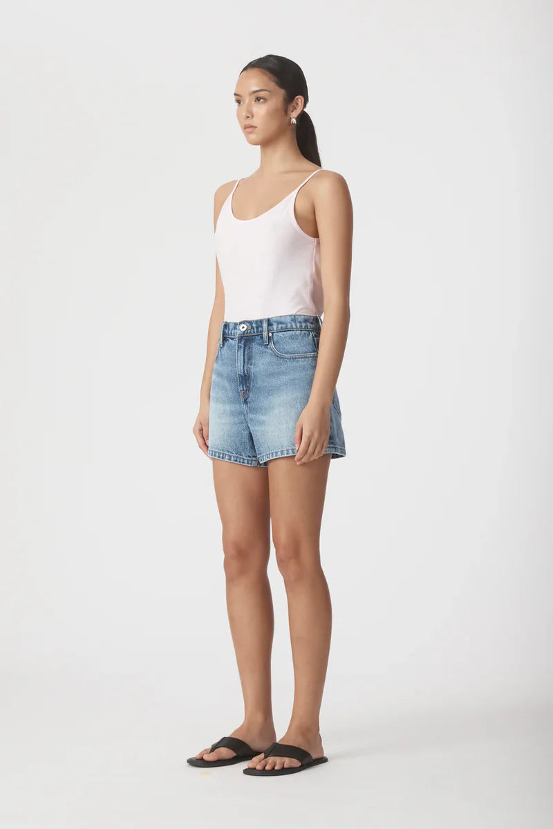 Outland Denim - Annie High Relaxed Short - Aerobat