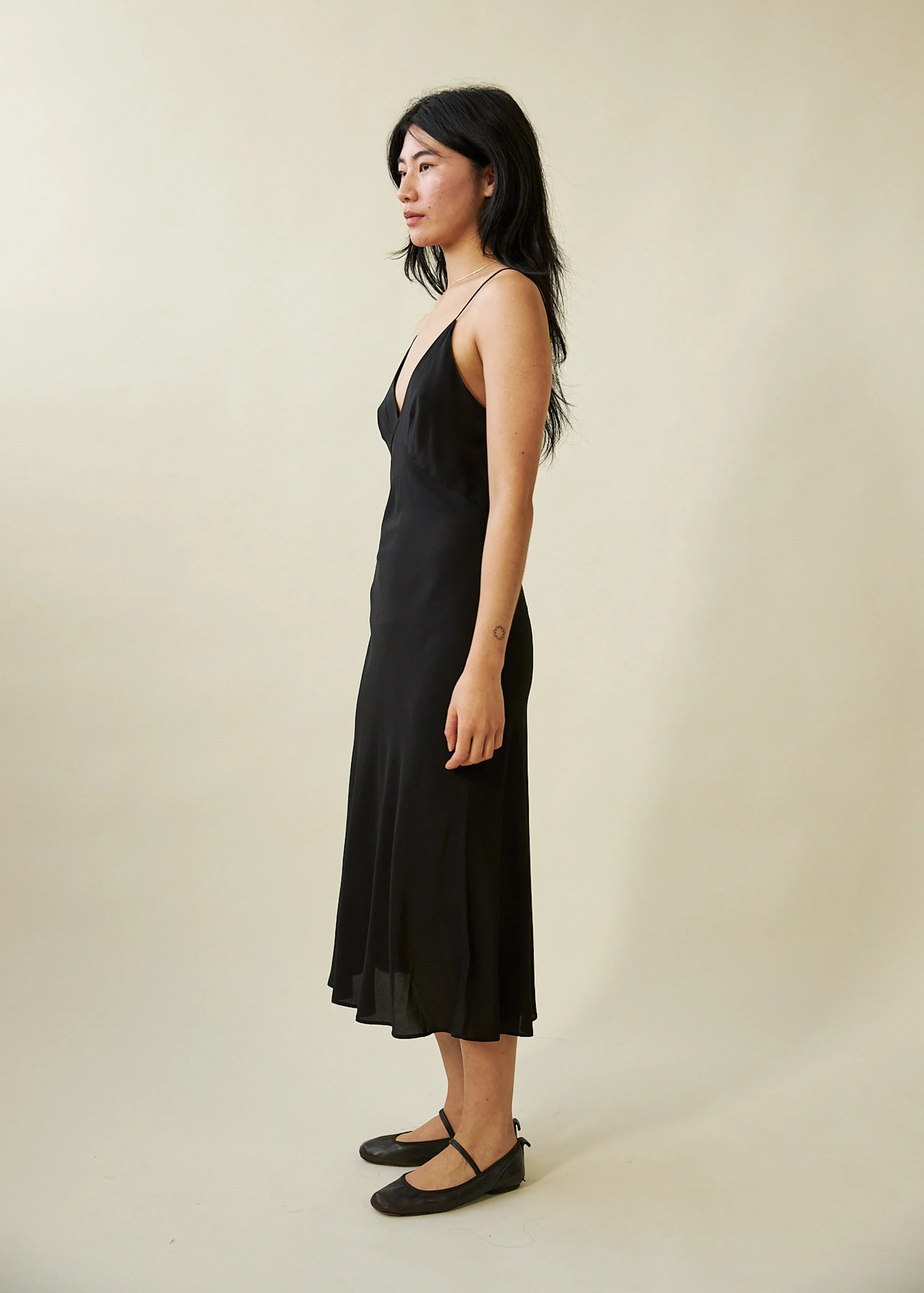 Penny Sage - Roberta Dress - Black