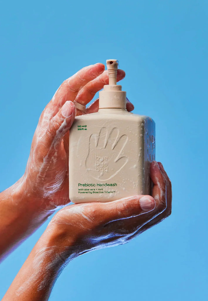 Byebyebad - Prebiotic Handwash with Aloe Vera + Mint - 550ml