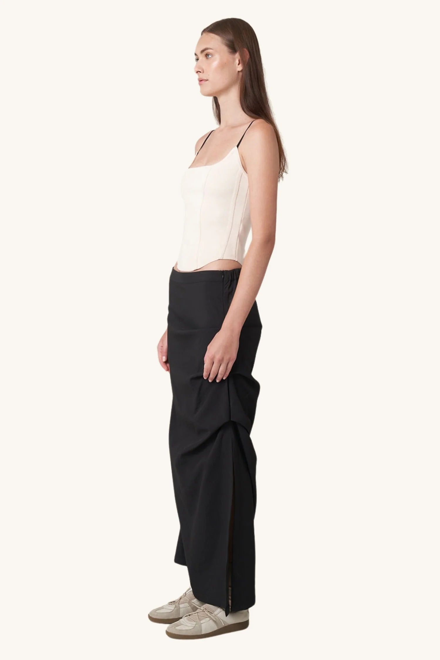 Find Me Now - Orion Ruched Skirt - Night