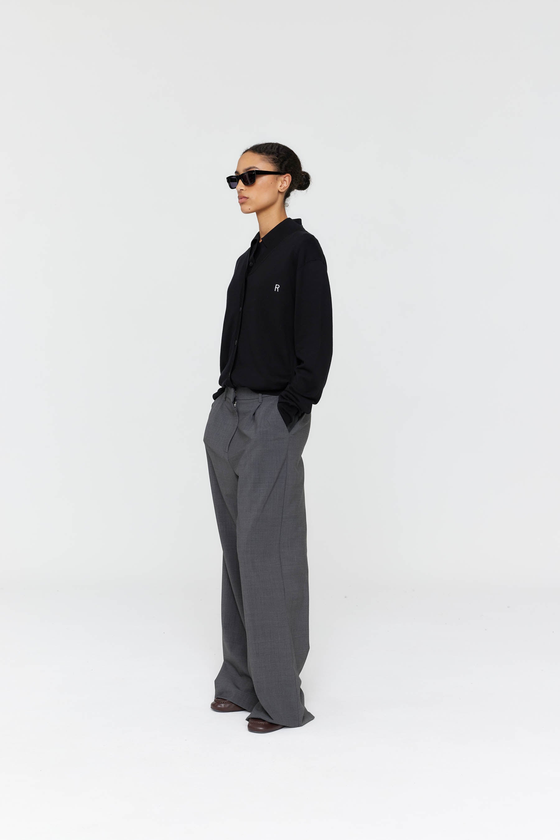 Ricochet - Fils Cardigan - Black