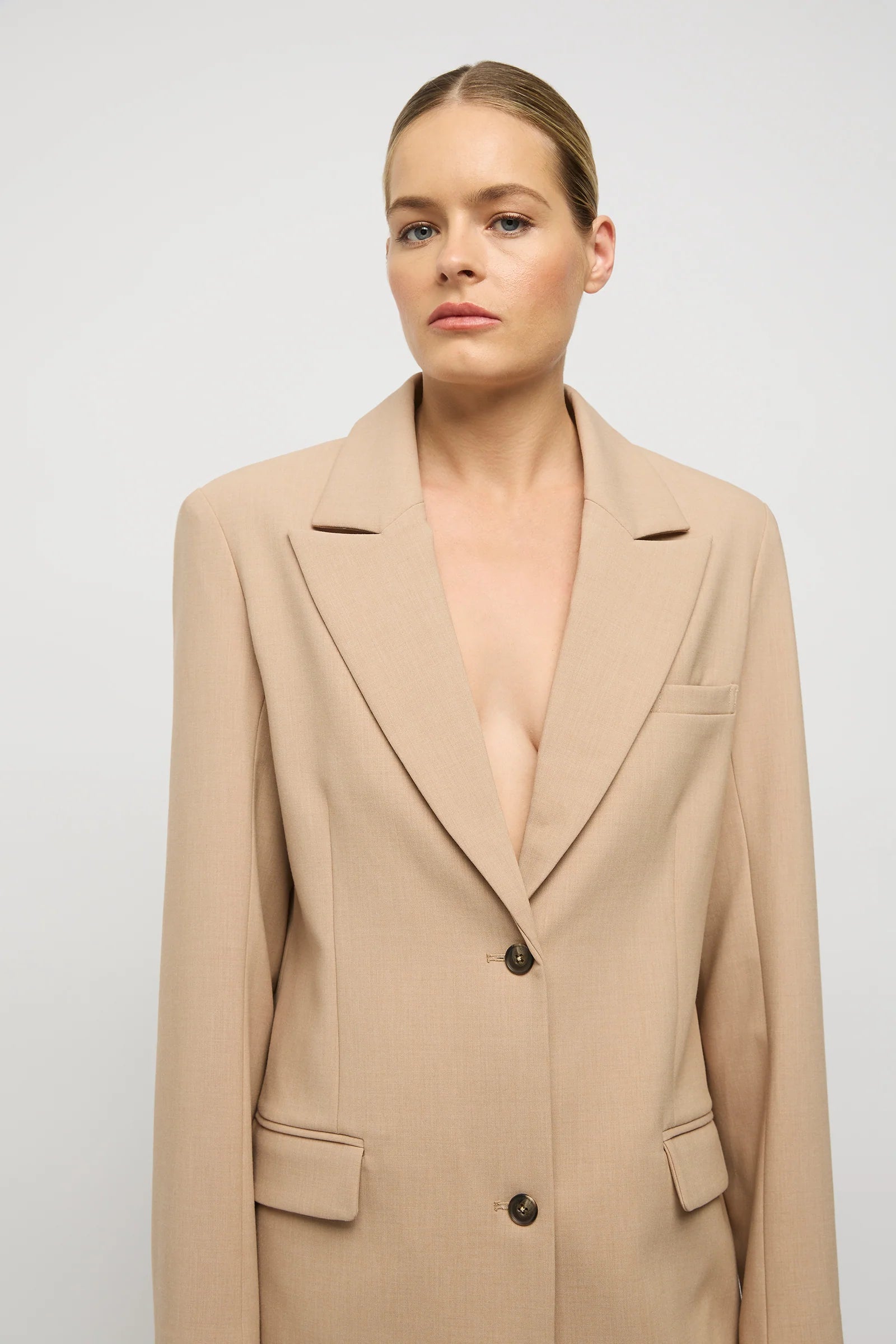 Friend of Audrey - Waylen Multi-wear Blazer - Natural