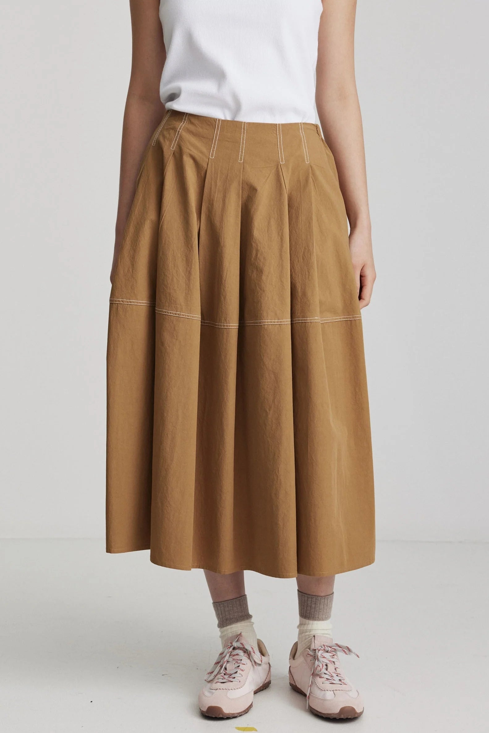 Ricochet - Carter Skirt - Tan