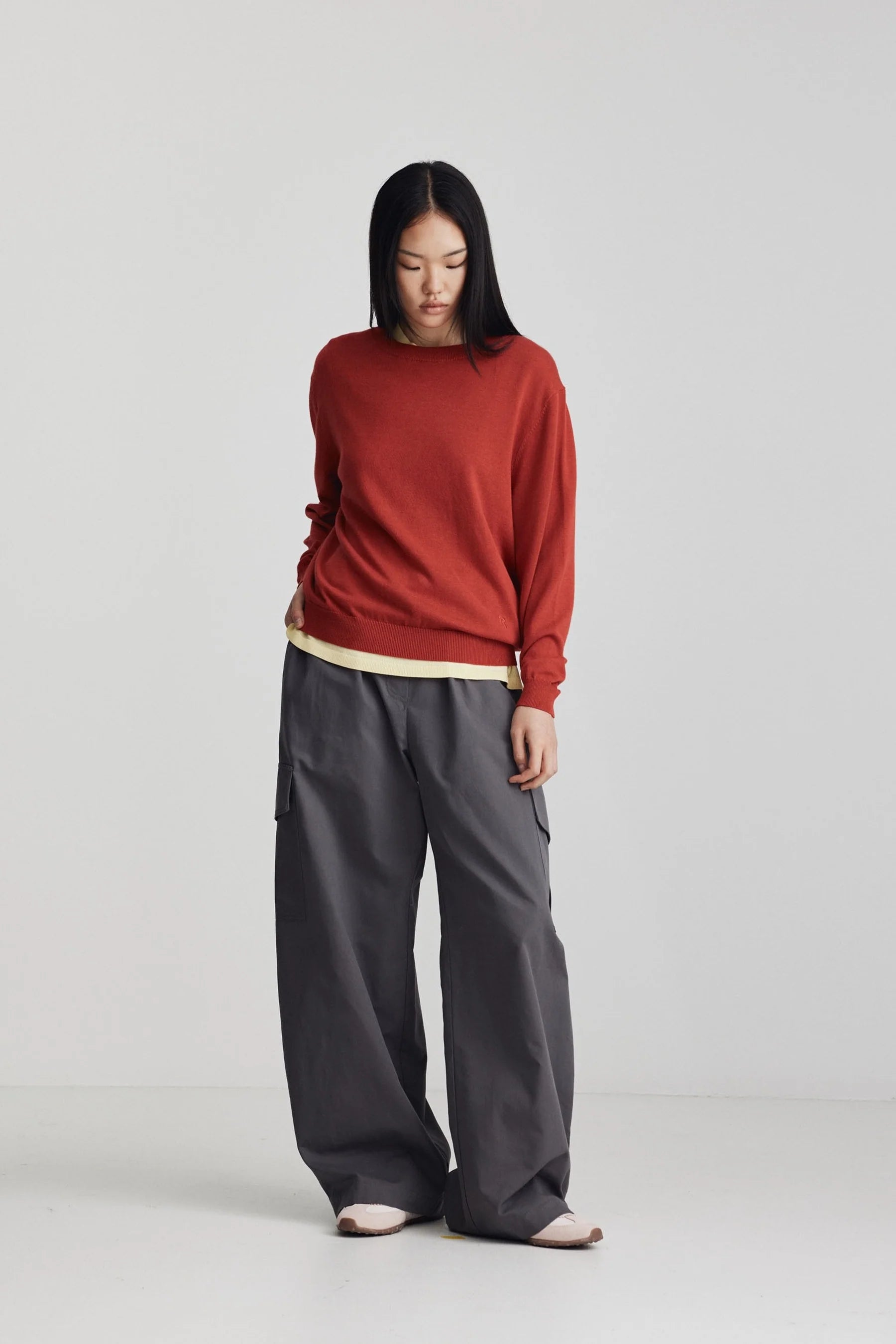 Ricochet - Fils Jumper - Berry Red