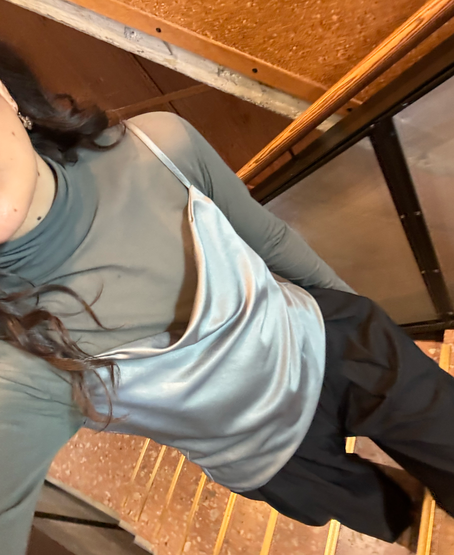 Annie - Smokeshow Cami - Smoke Satin