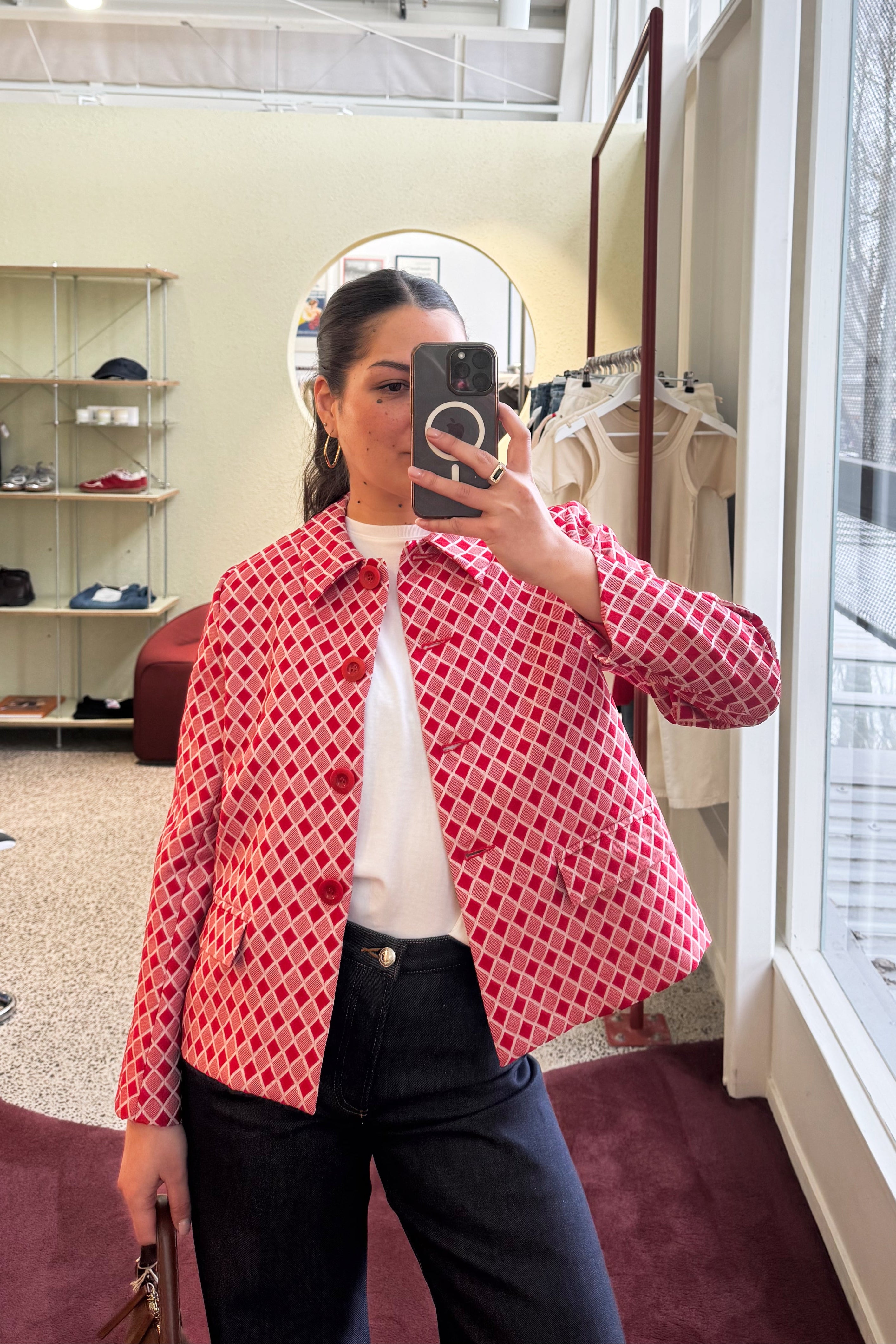 Twenty Seven Names - Step Into My Office Jacket - Red Diamond