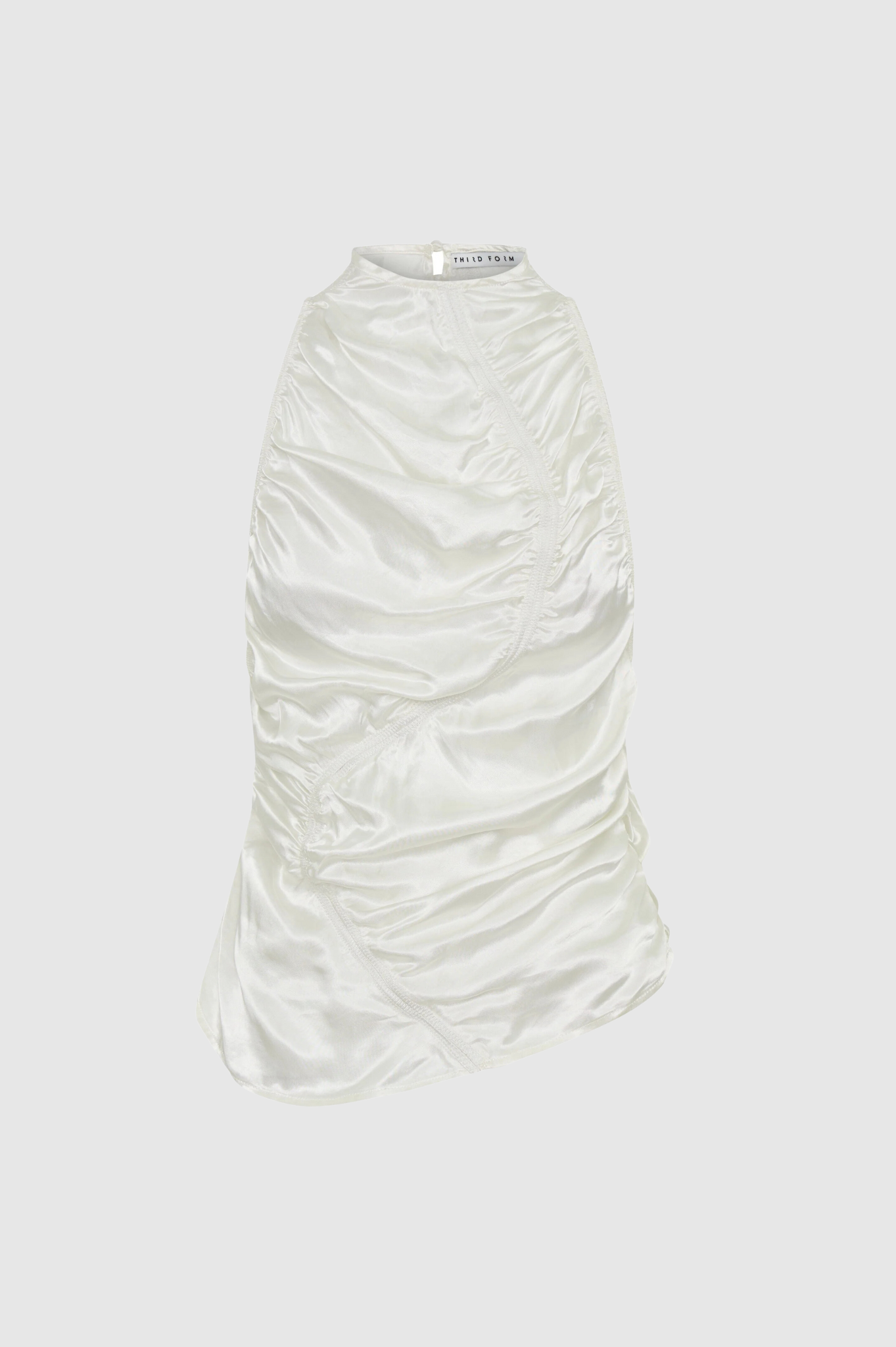 Third Form - Elemental Ruched Top - White