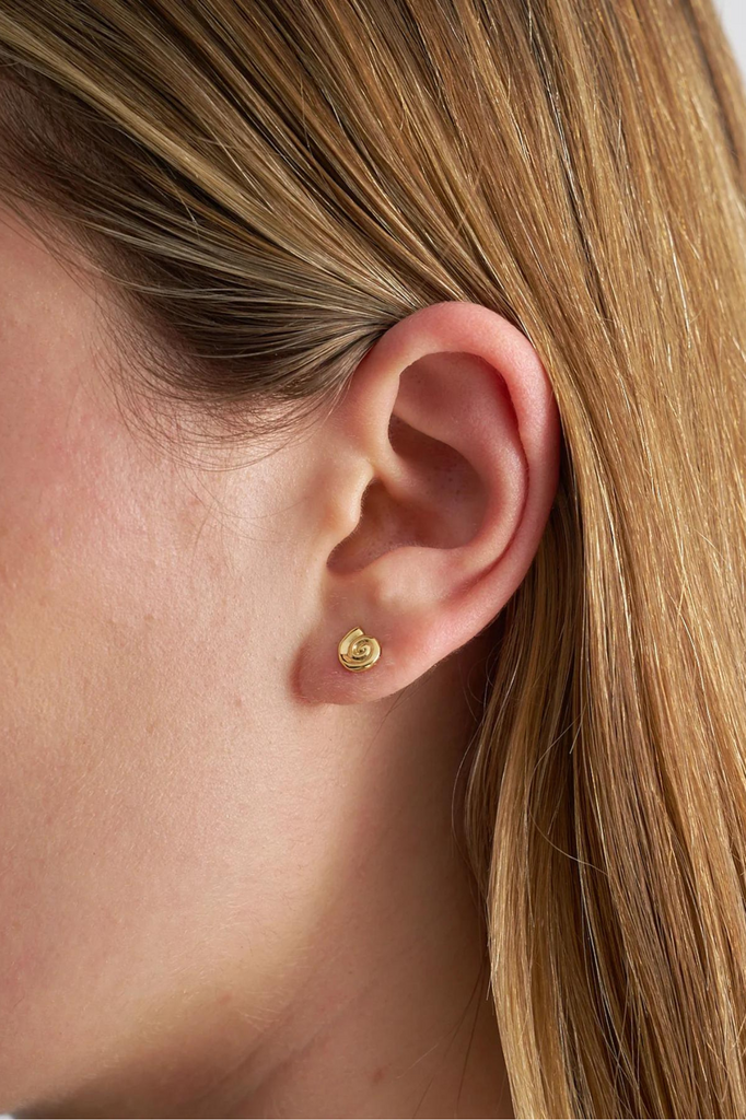 Brie Leon - Mini Spiral Earrings - Silver