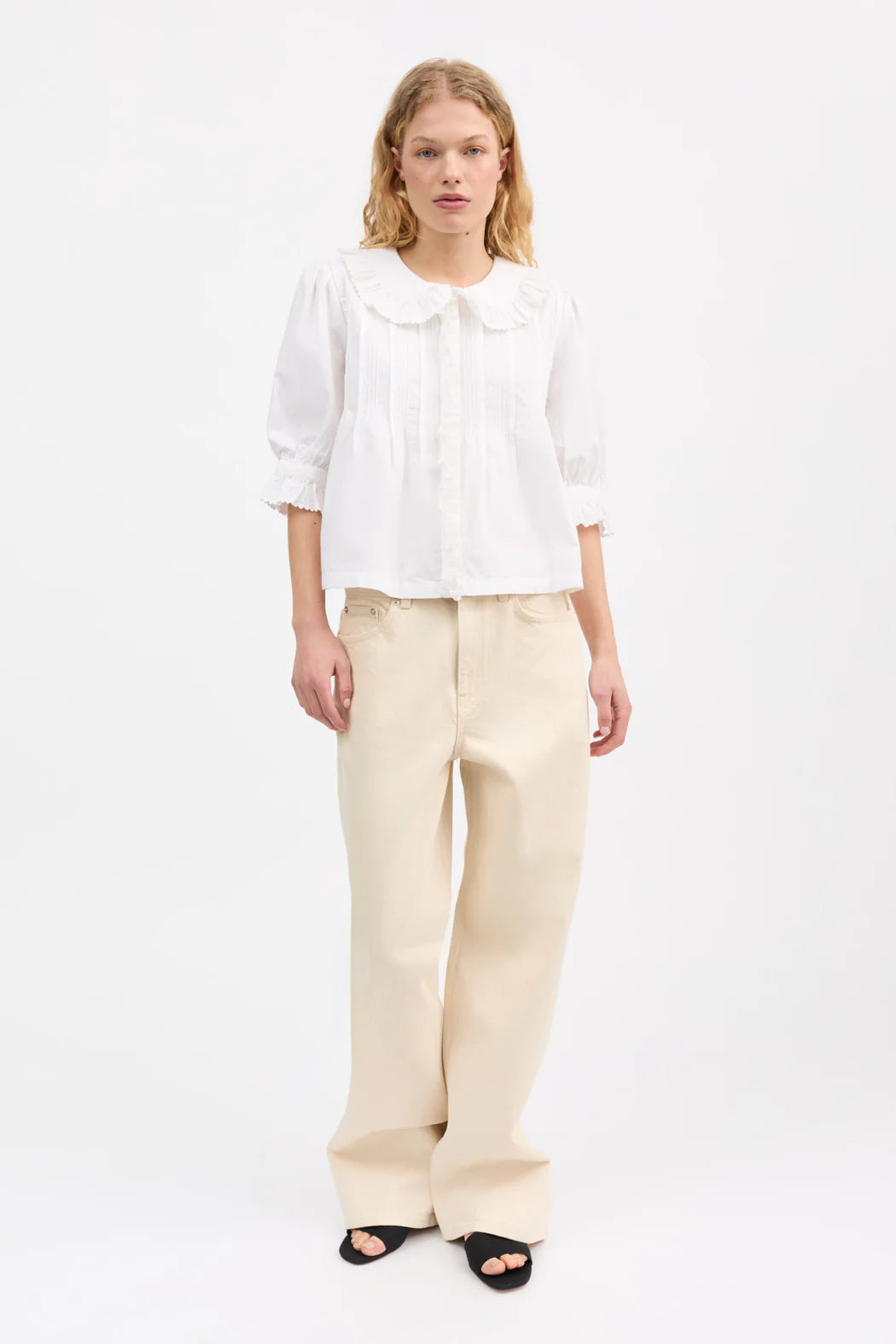 Skall Studio  - Viola Blouse - Optic White