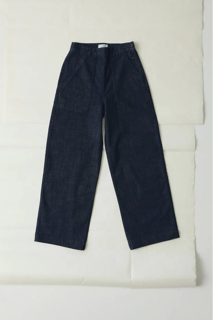 Toast - Annie Organic Denim Full Length Jeans - Indigo