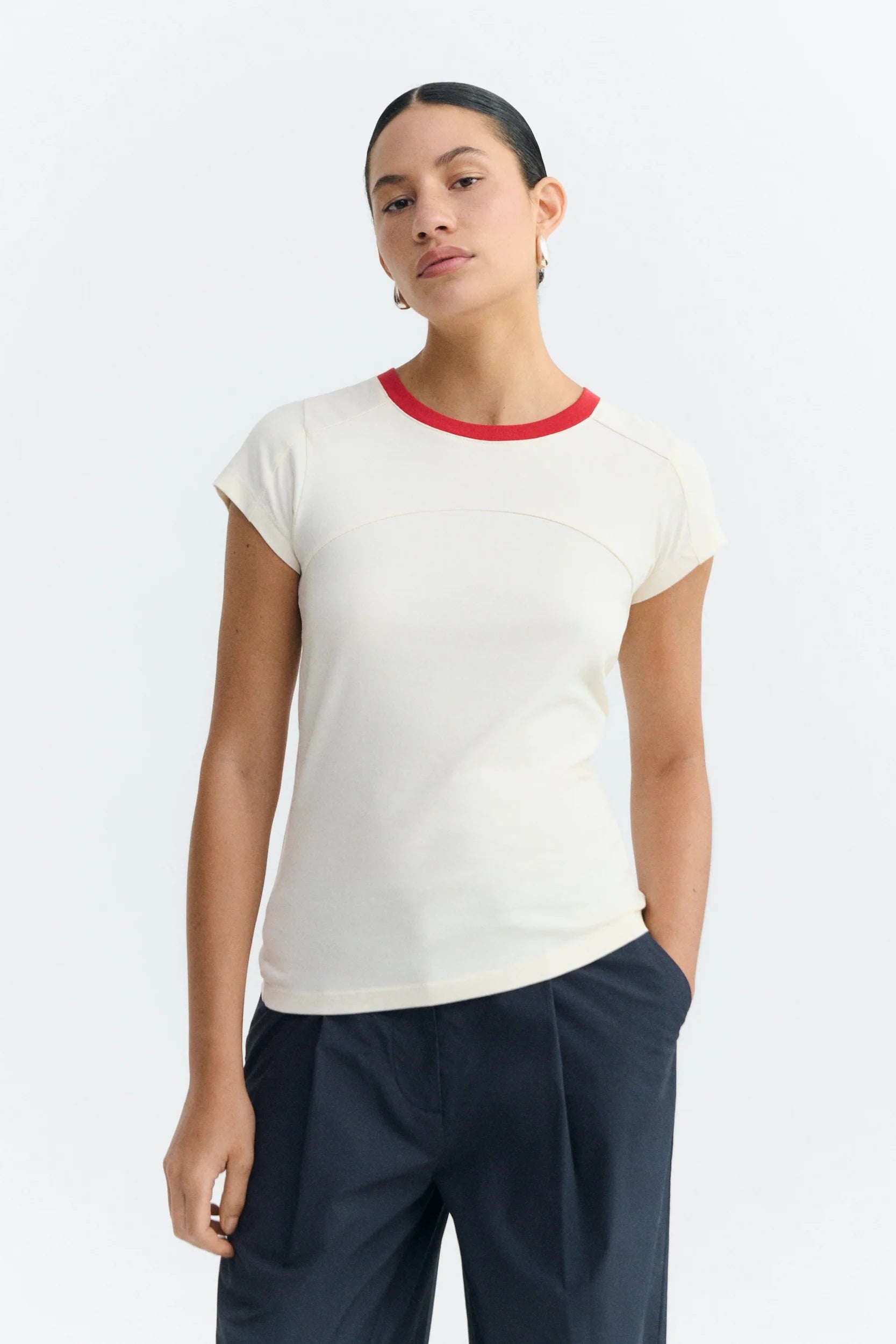 Shop Thinking Mu - Selma Tee - Pannacotta Online | NZ Exclusive | Found ...