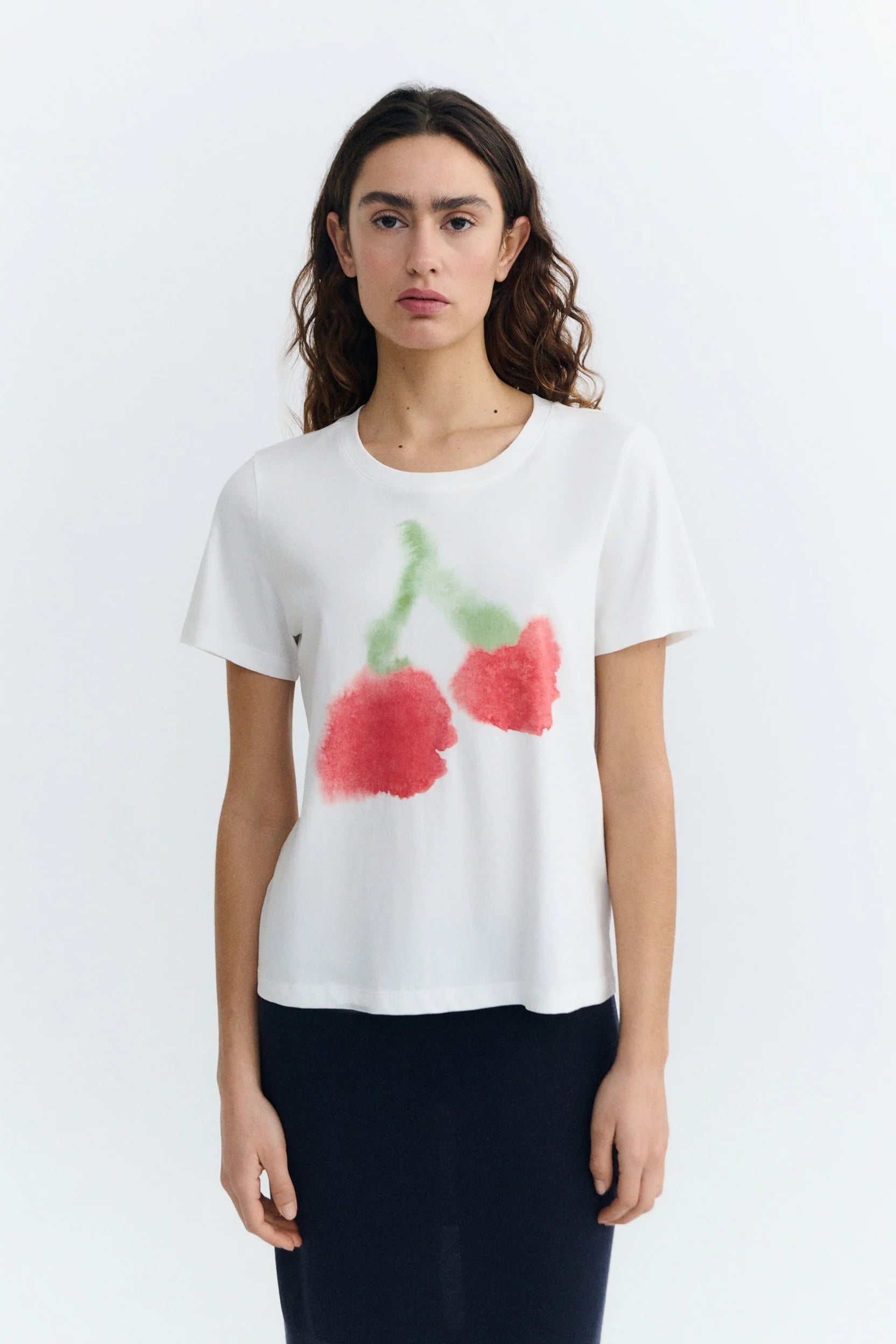 Shop Thinking Mu - Ida Tee - Blurry Cherry Online | NZ Exclusive ...