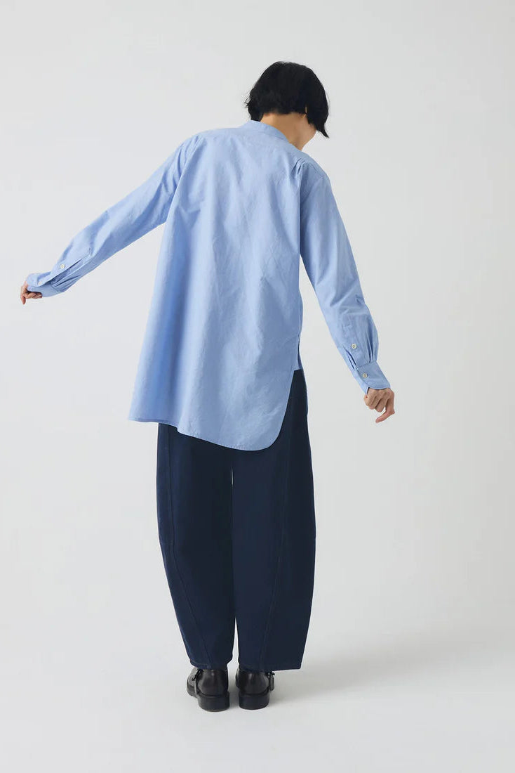 Toast - Taro Cotton Oxford Long Shirt - Chambray