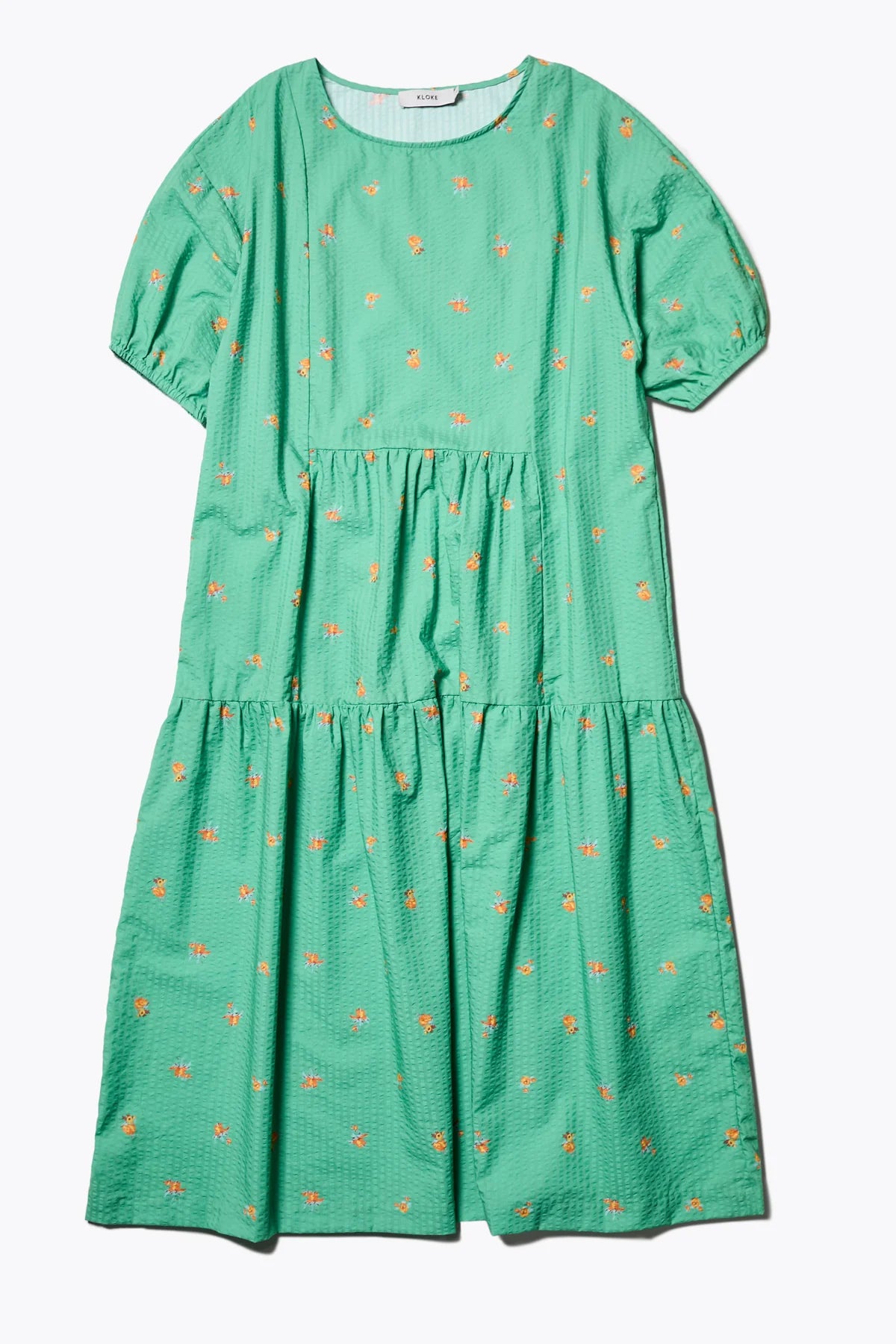 Kloke - Gradient Dress - Green Floral