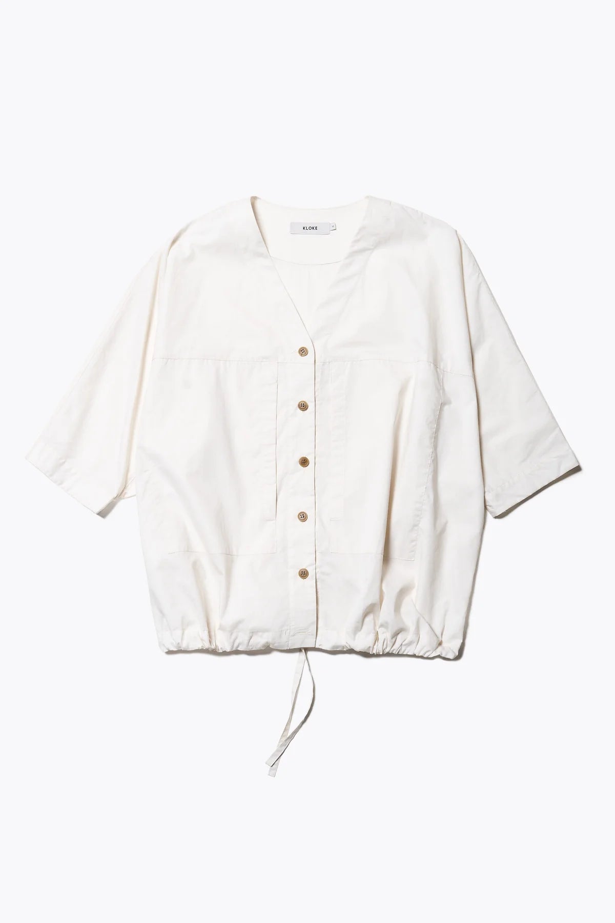 Kloke - Ruins S/S Top - Ecru