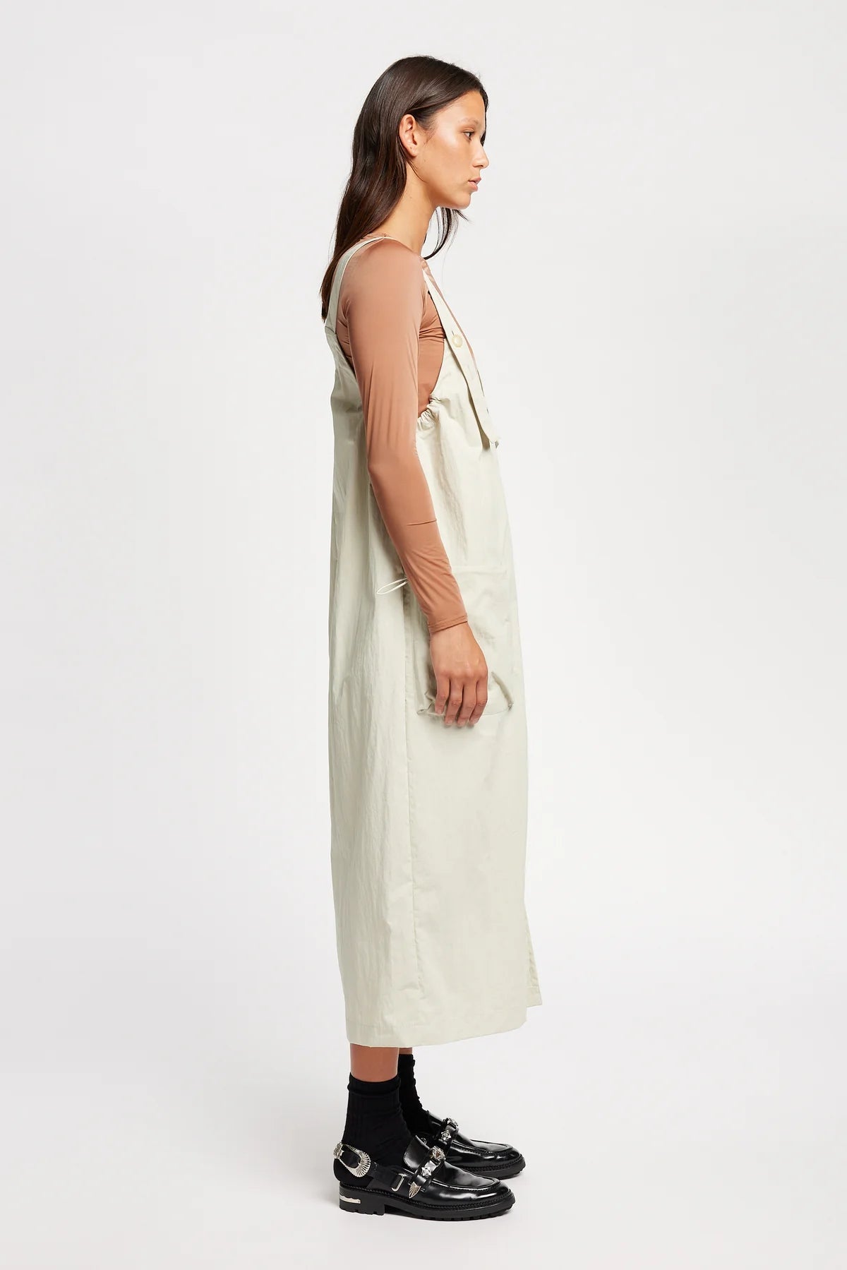 Kloke - Shoreline Pinafore - Bone