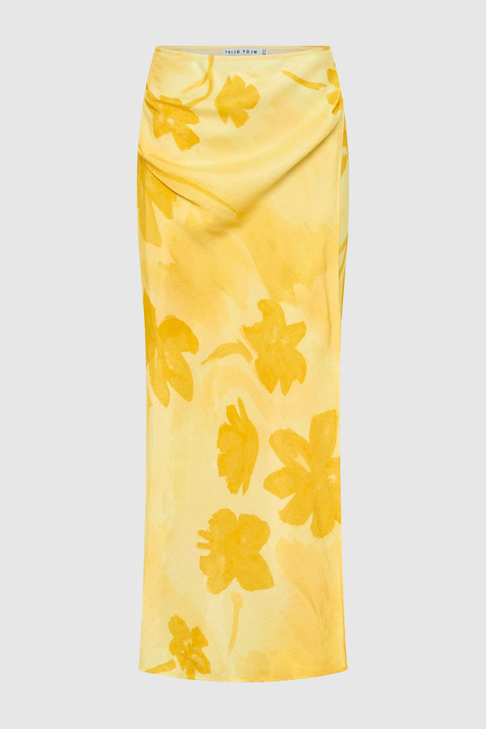 Third Form - Wild Flower Wrap Skirt - Floral