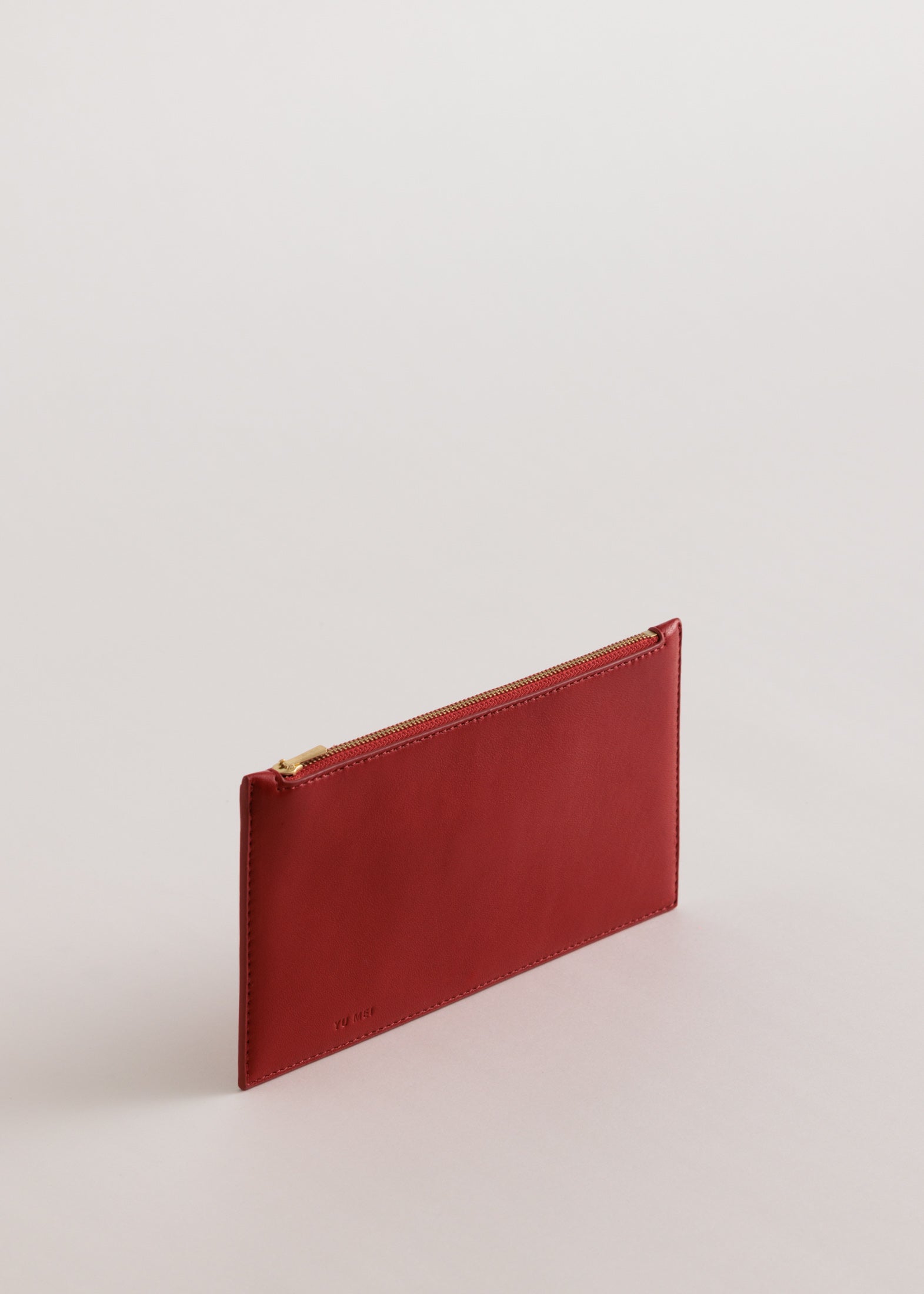 Yu Mei - Hannah Envelope - Lobster Red Lambskin