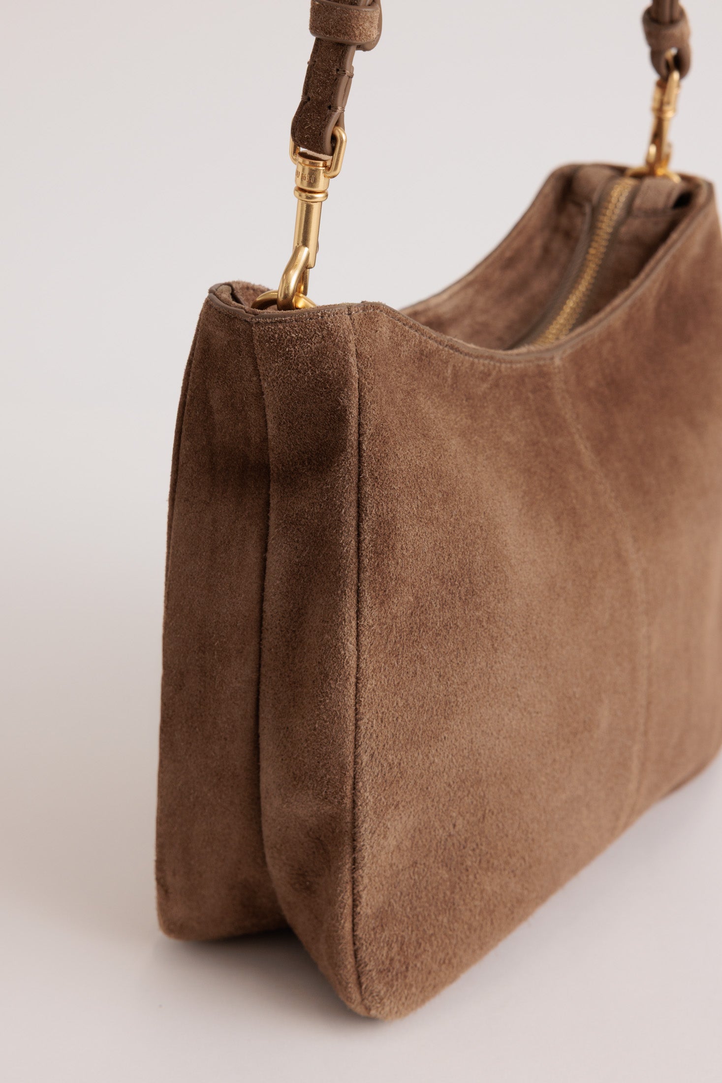 Yu Mei - Joan Bag - Sand Stone Suede