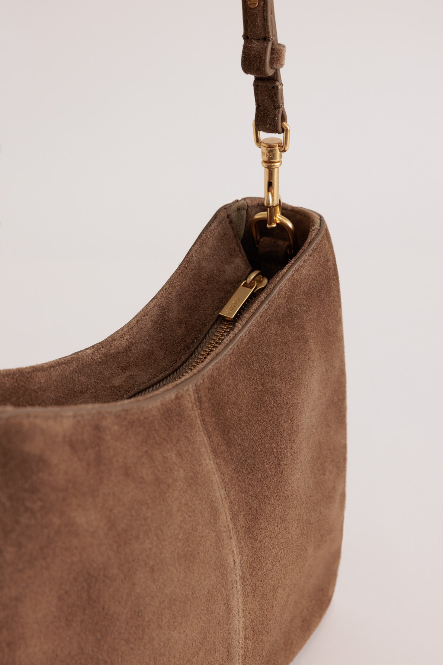 Yu Mei - Joan Bag - Sand Stone Suede