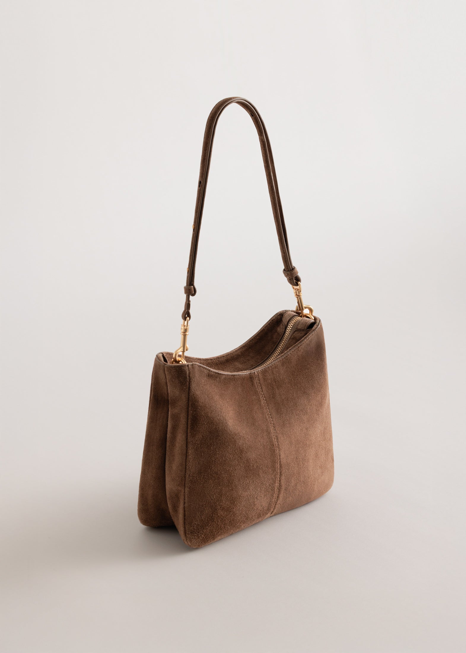 Yu Mei - Joan Bag - Sand Stone Suede