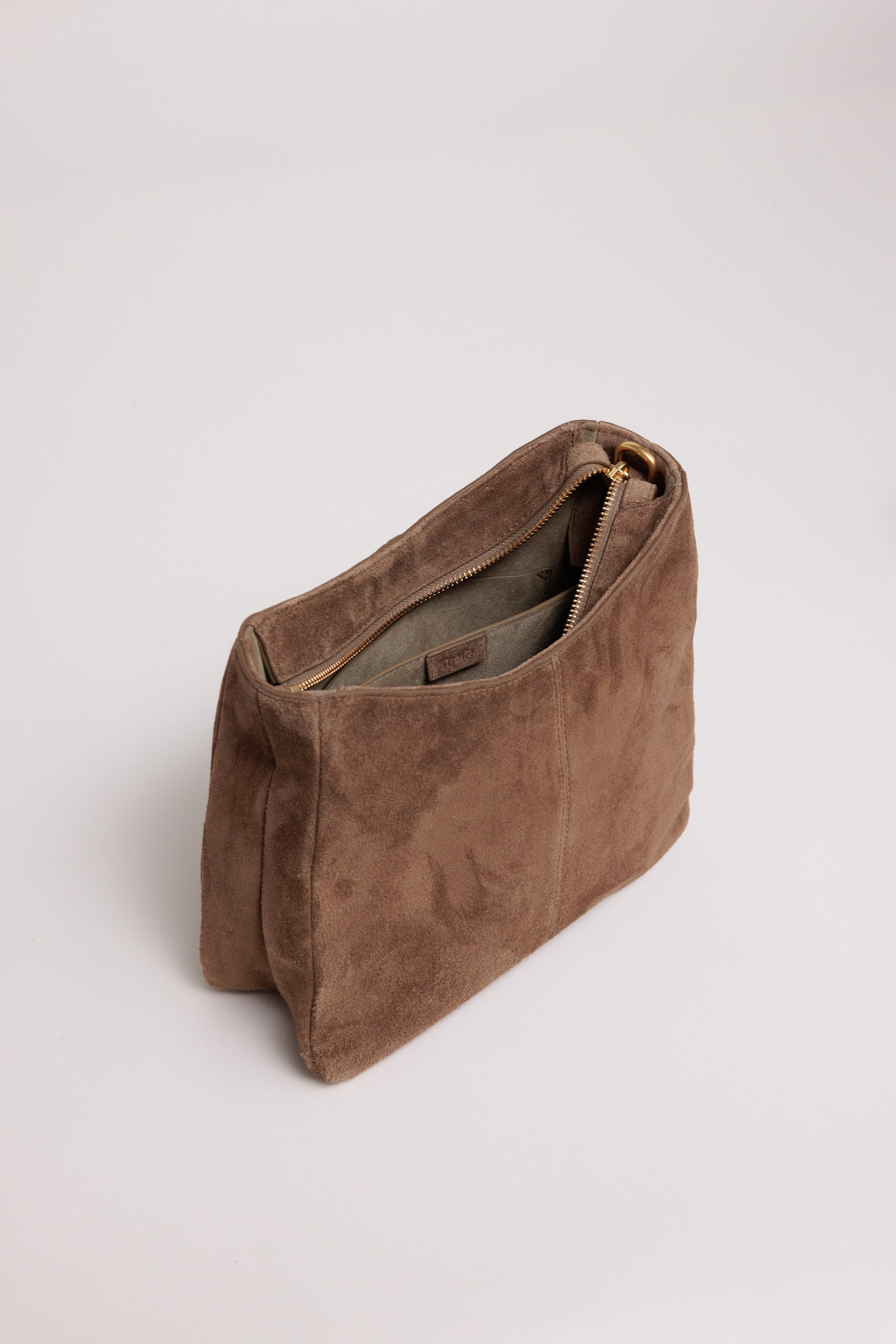 Yu Mei - Joan Bag - Sand Stone Suede