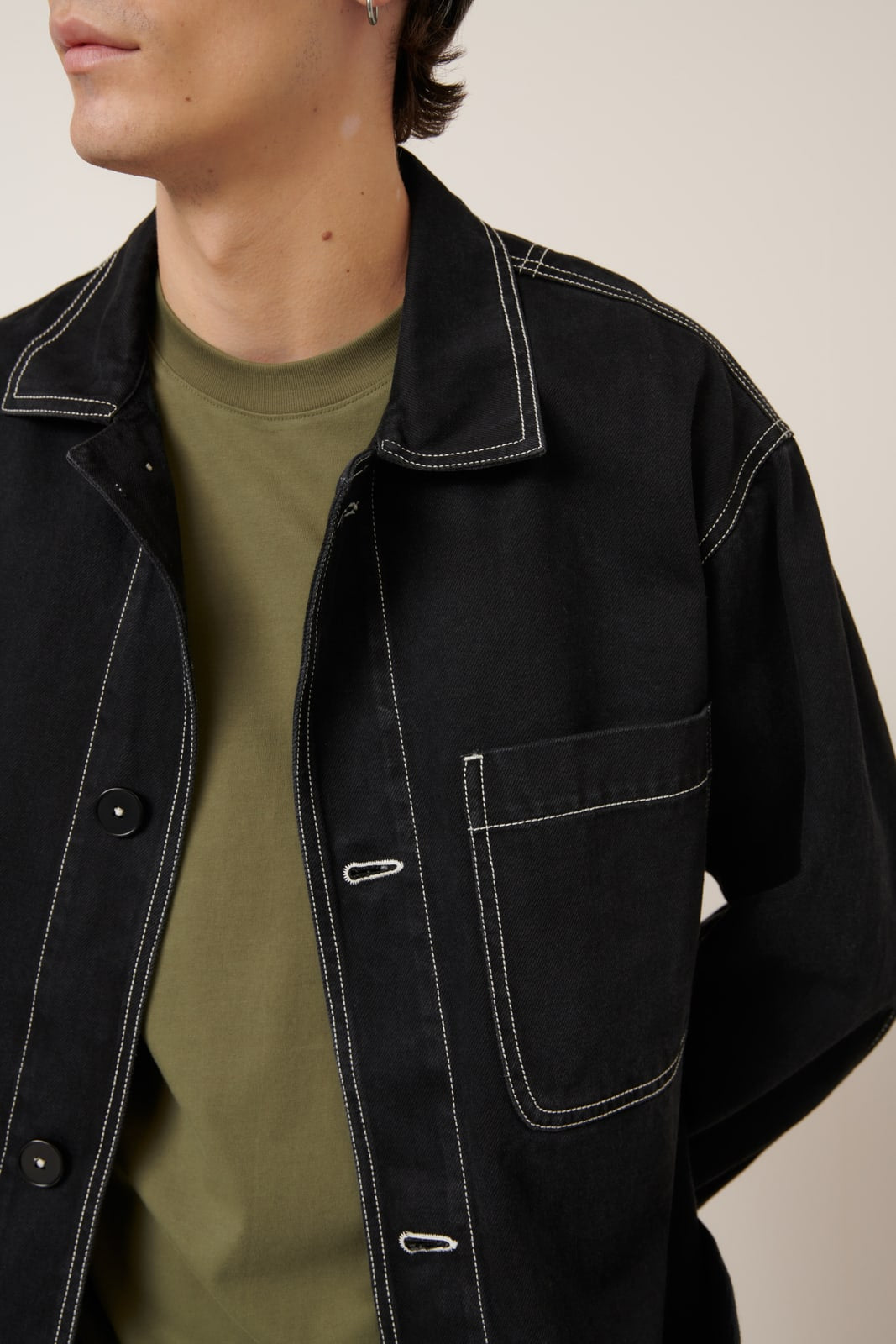 Kowtow - Alfie Jacket - Black Denim