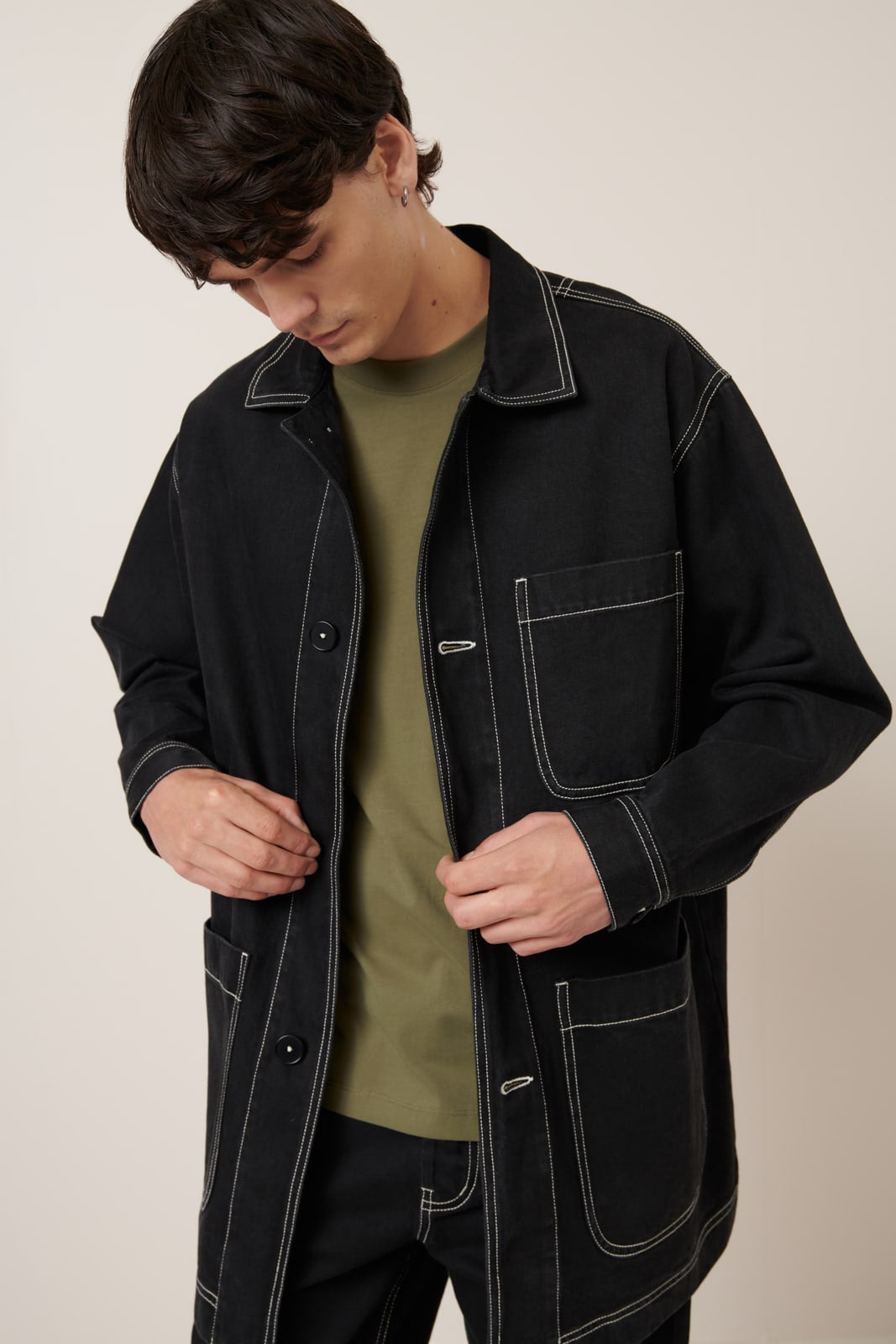 Kowtow - Alfie Jacket - Black Denim