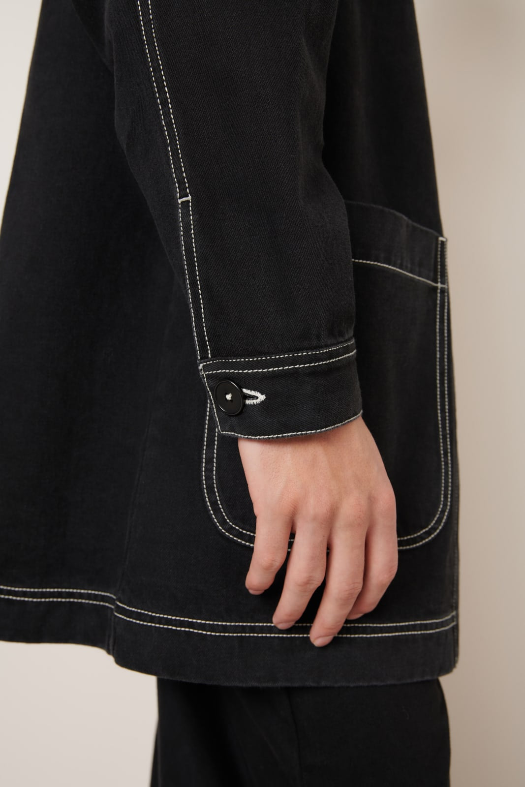 Kowtow - Alfie Jacket - Black Denim