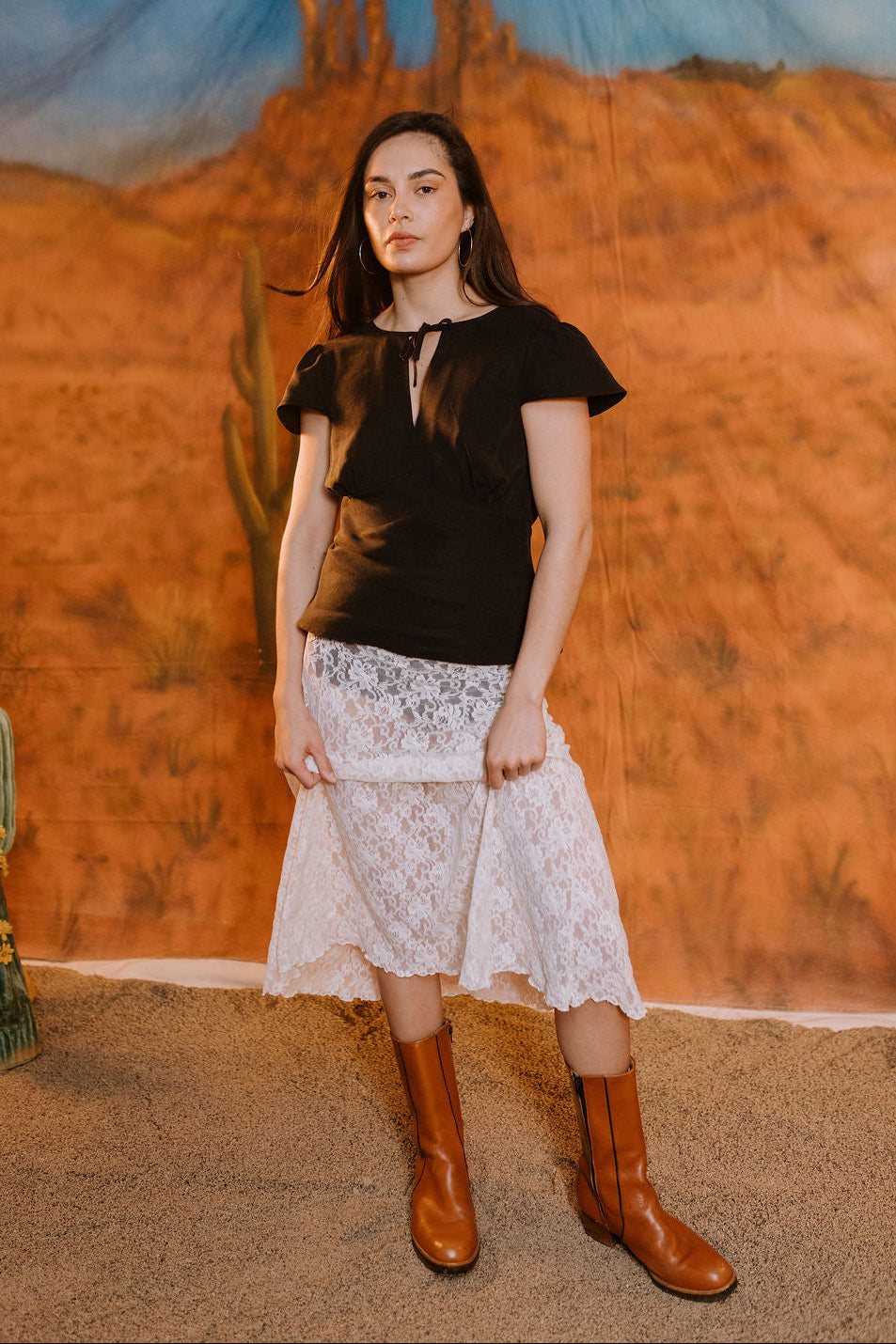 Annie - Archive Blouse - Black