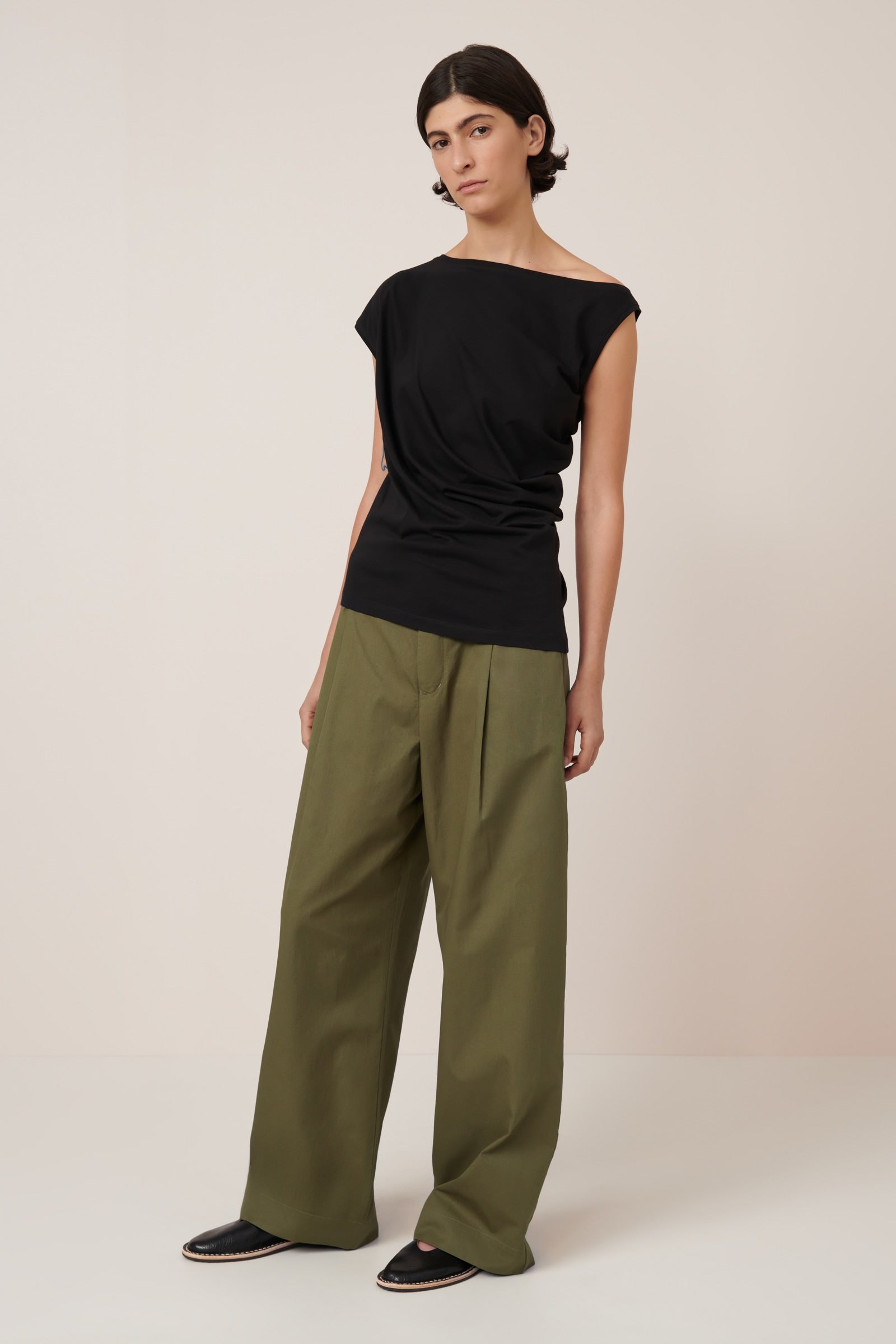 Kowtow - Asymmetric Top - Black