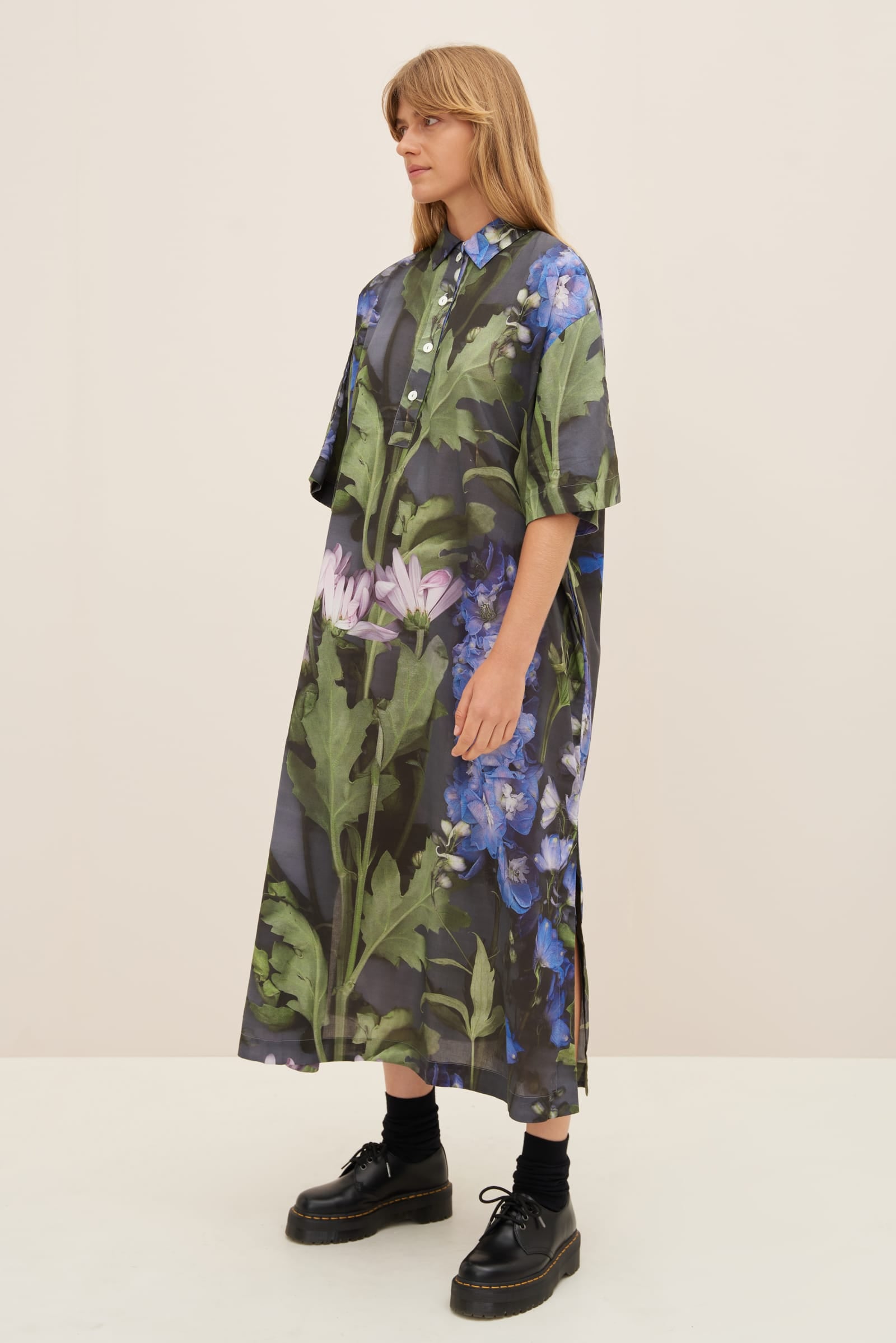 Kowtow - Bloom Dress - Delphinium