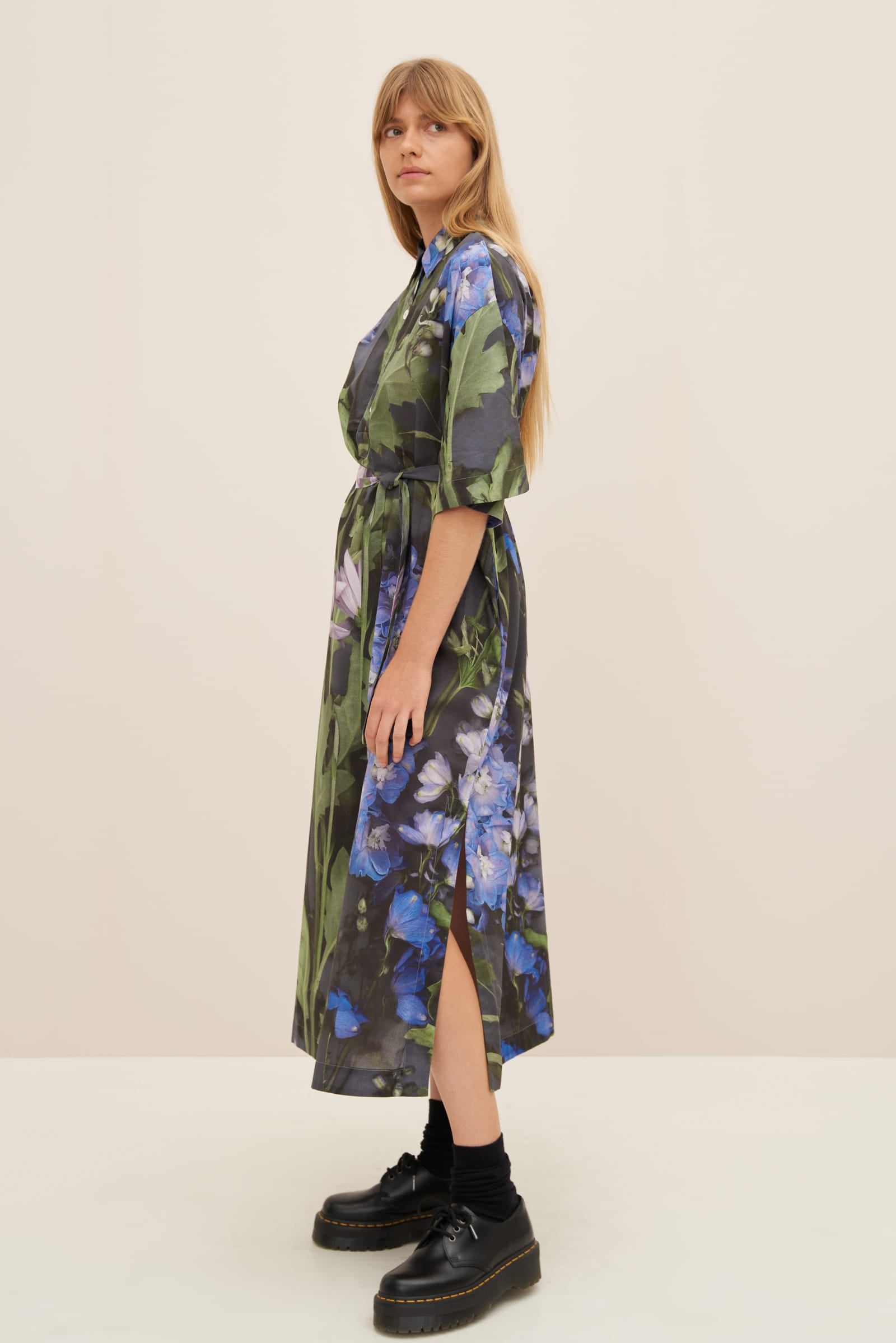 Kowtow - Bloom Dress - Delphinium