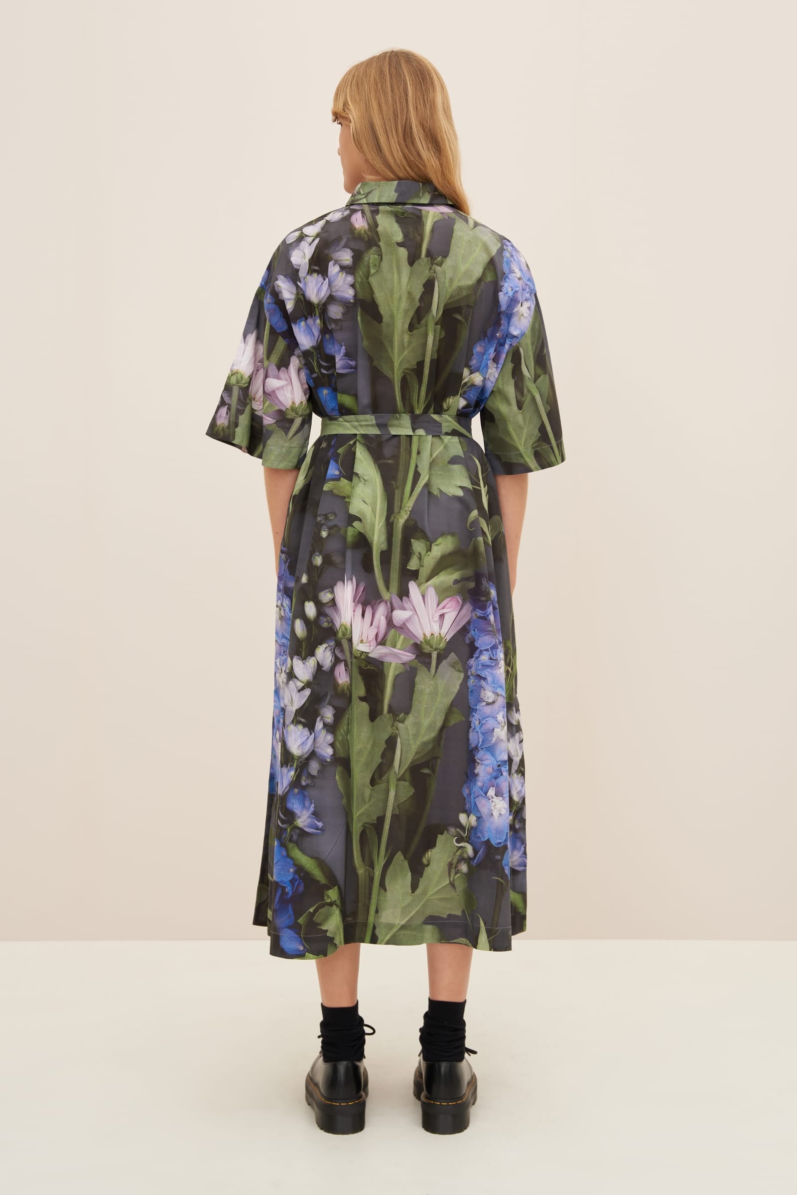 Kowtow - Bloom Dress - Delphinium