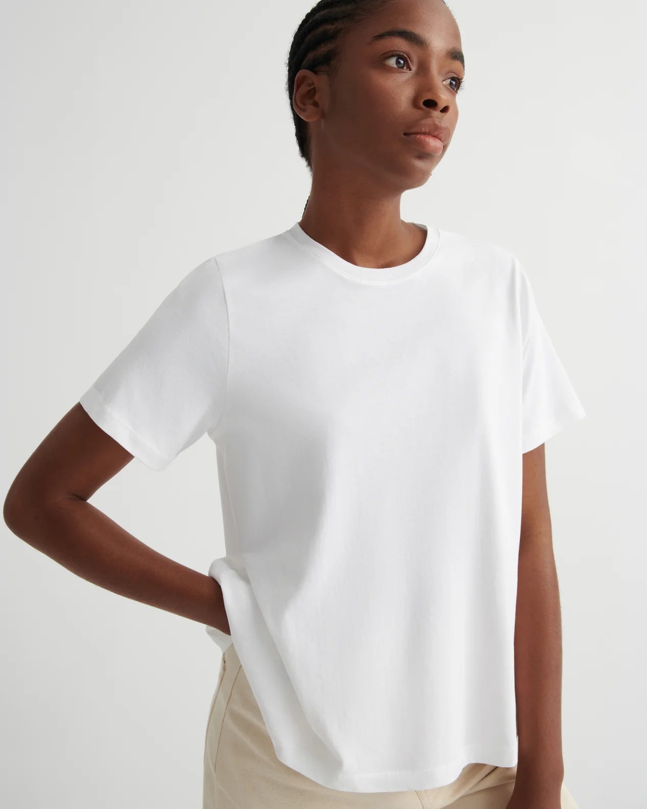 Kowtow - Classic A Line Tee - White