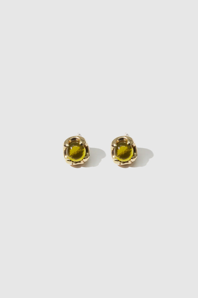 CLED - Beam Earrings - Light Olive