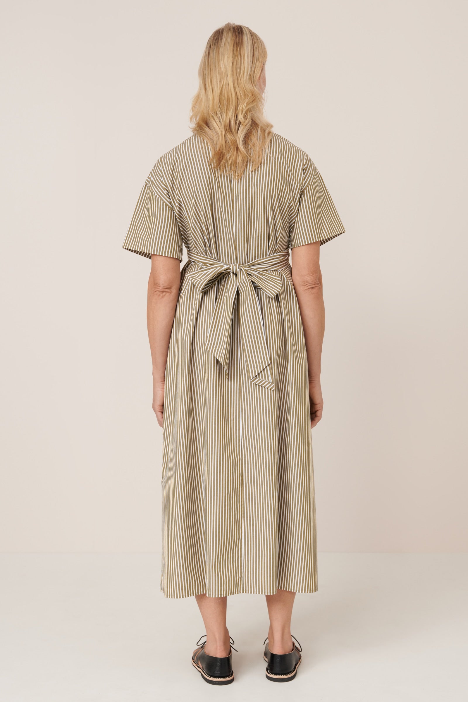 Kowtow - Composer Dress  - Treetop Stripe