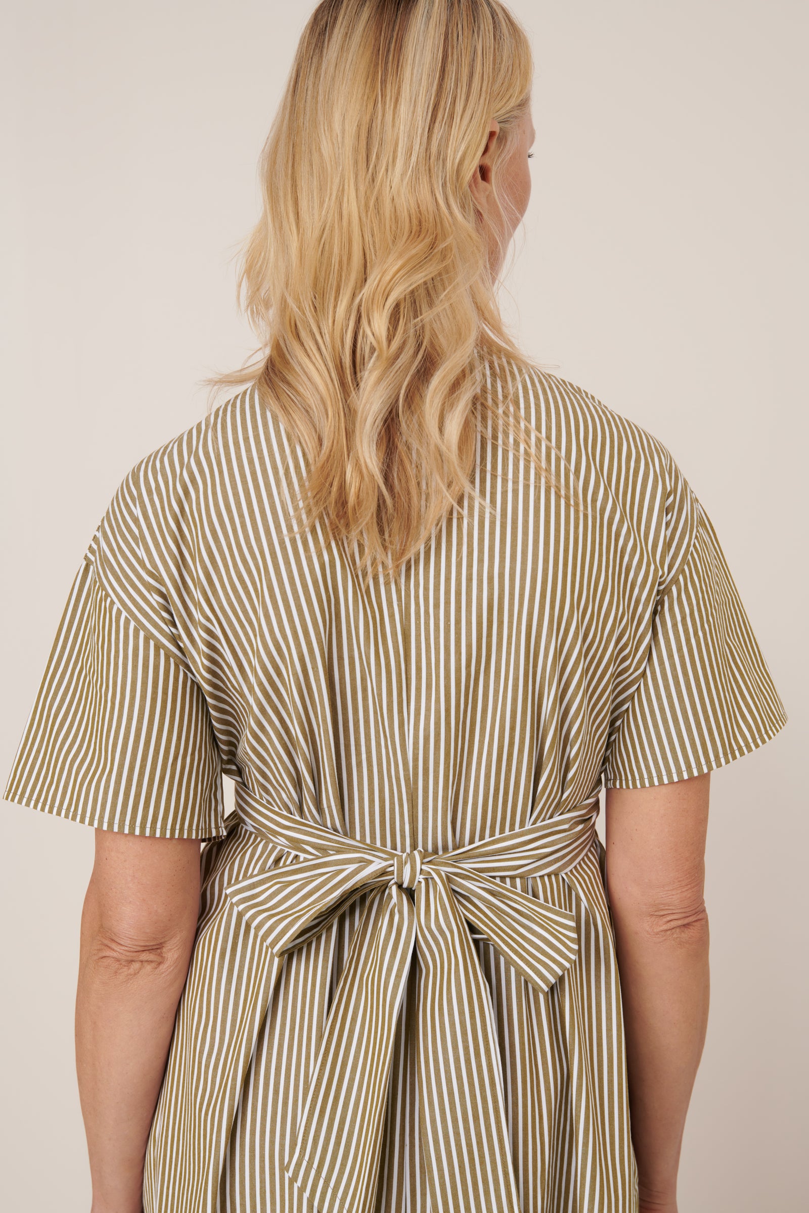 Kowtow - Composer Dress  - Treetop Stripe