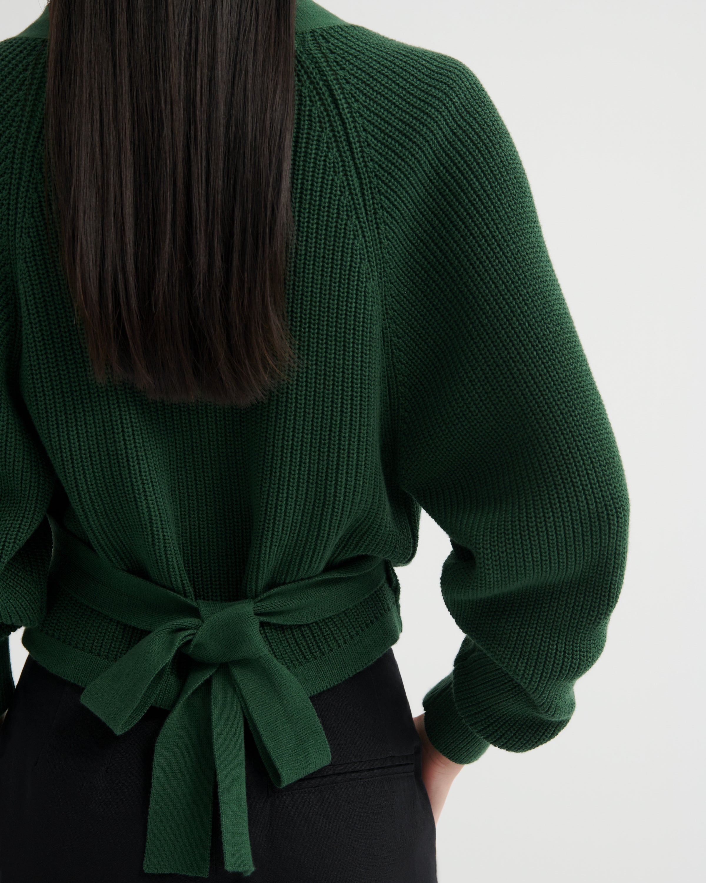 Kowtow - Composure Cardigan - Forest