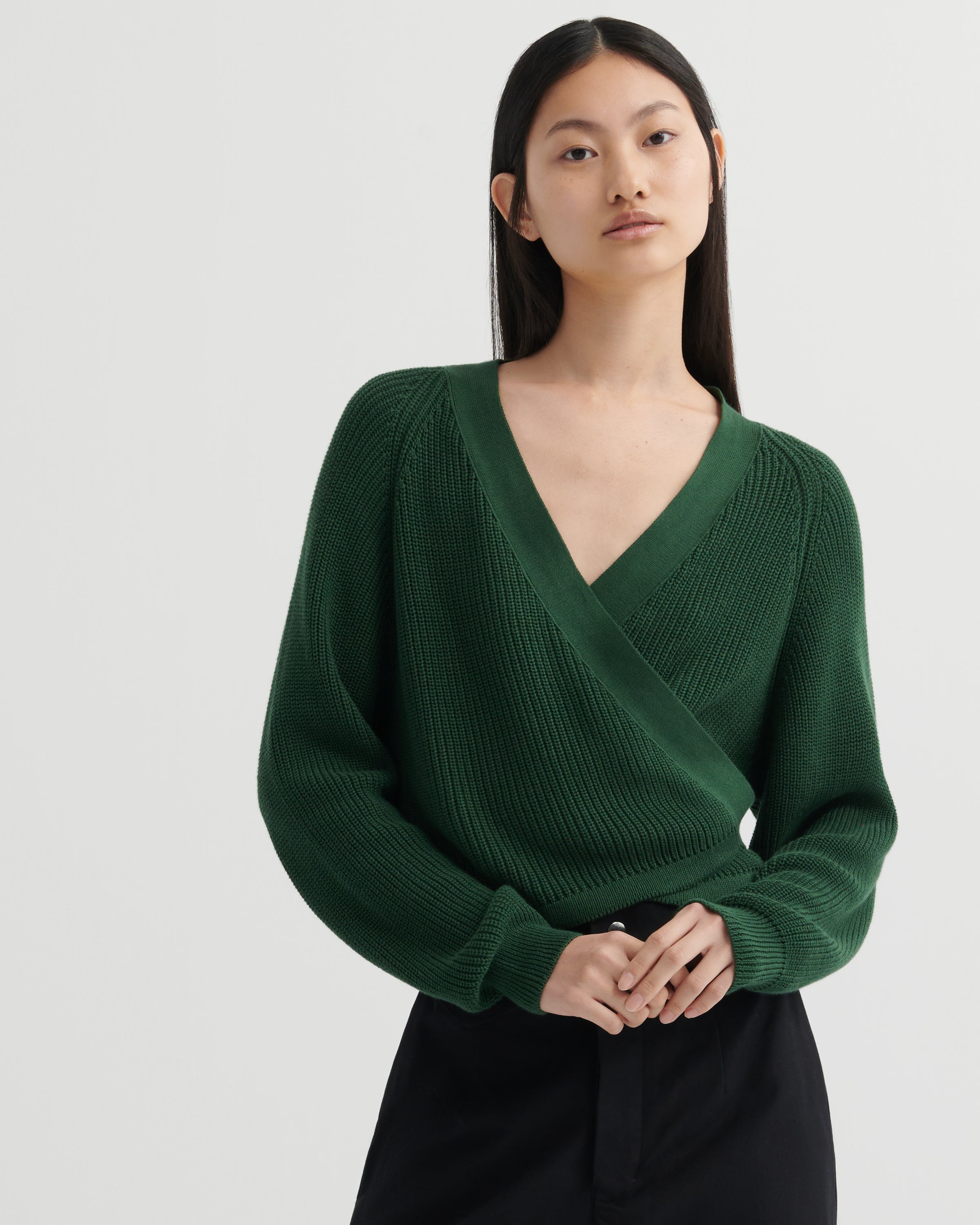Kowtow - Composure Cardigan - Forest