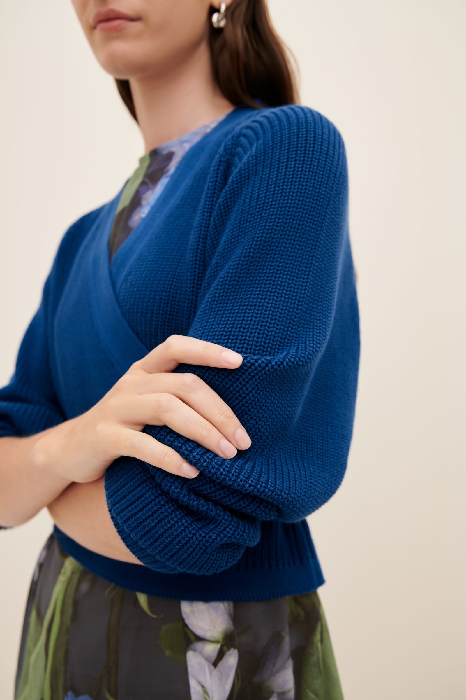 Kowtow - Composure Cardigan - Primary Blue