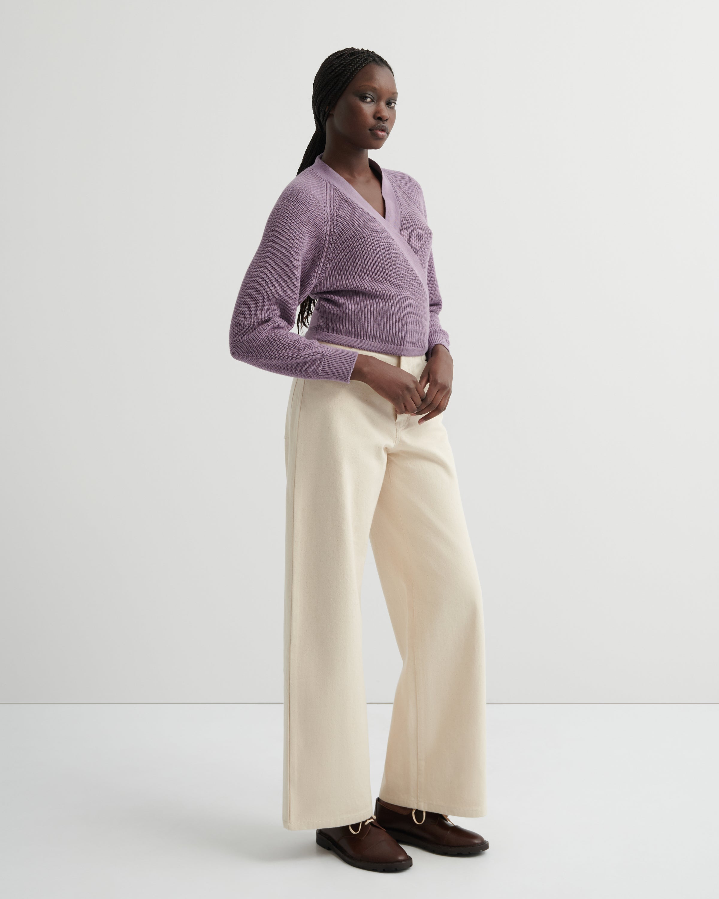 Kowtow - Composure Cardigan - Wisteria