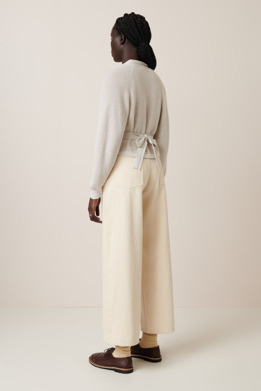 Kowtow - Composure Cardigan - Oat Melange