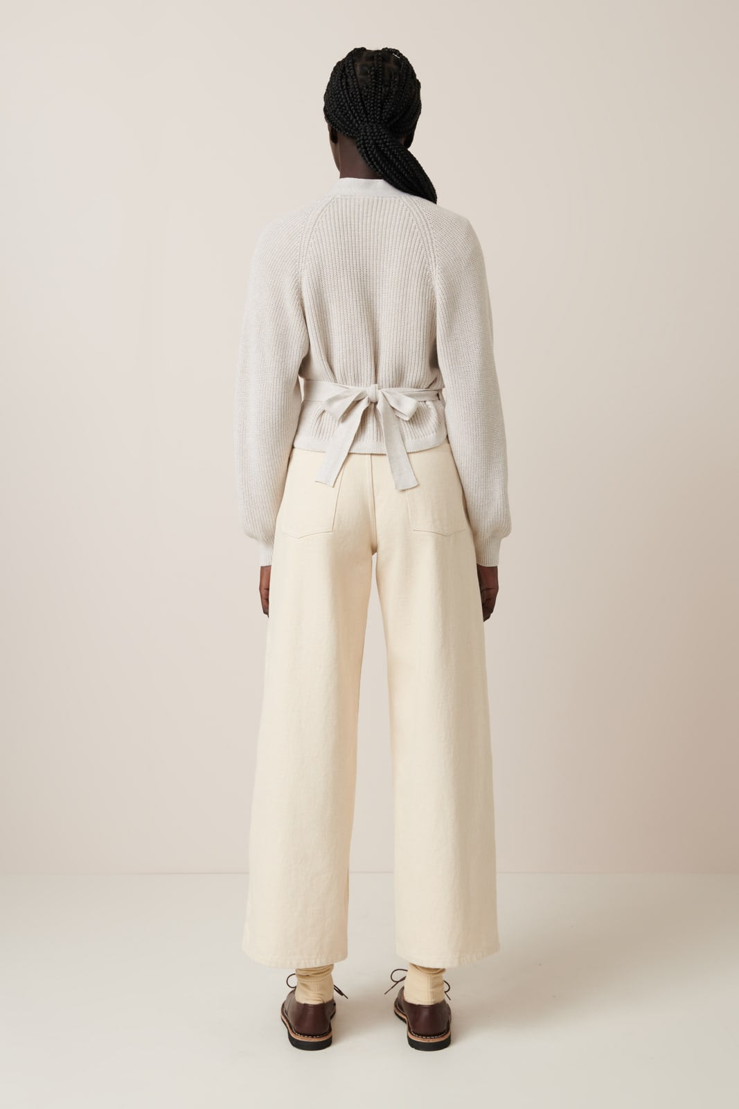 Kowtow - Composure Cardigan - Oat Melange