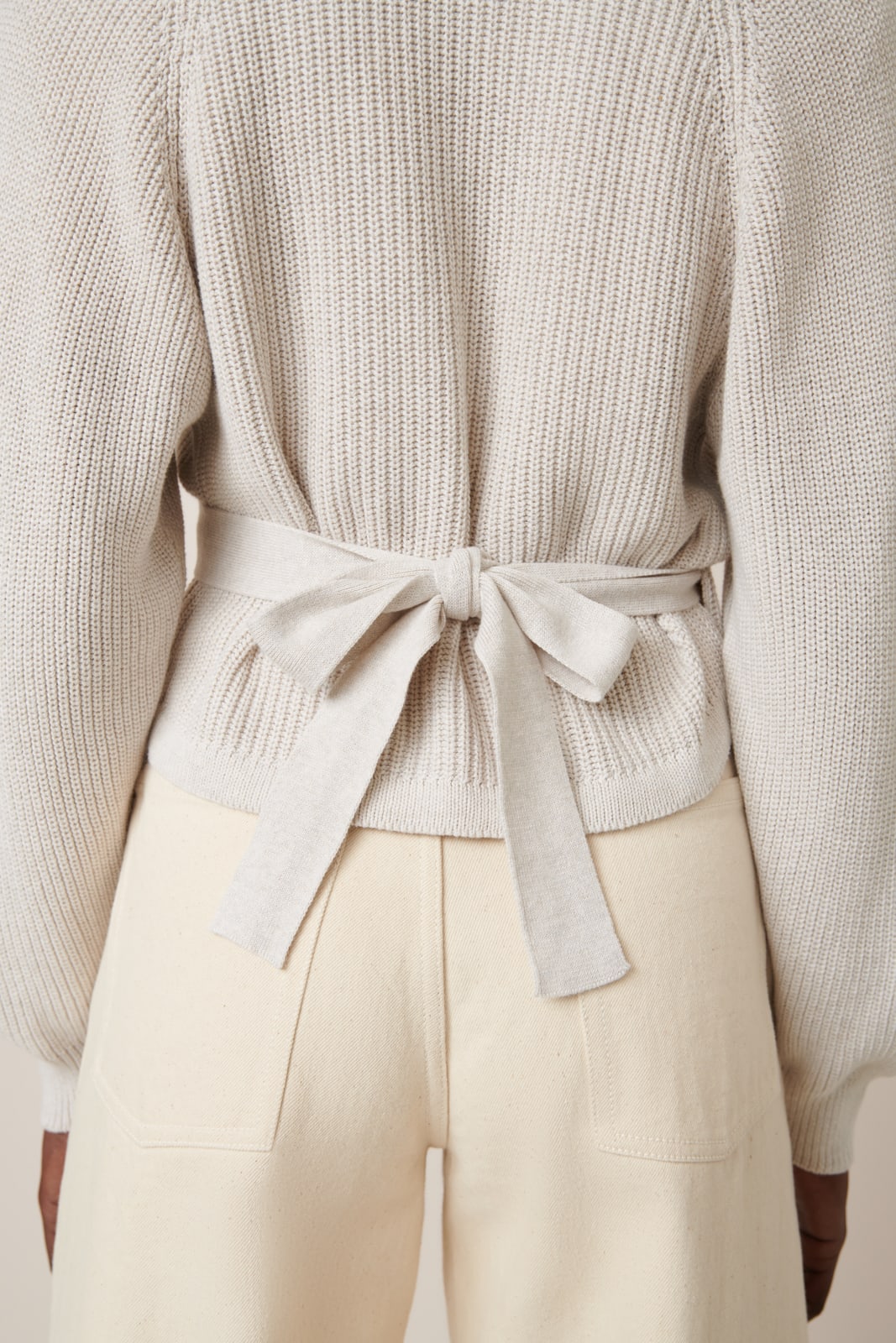 Kowtow - Composure Cardigan - Oat Melange