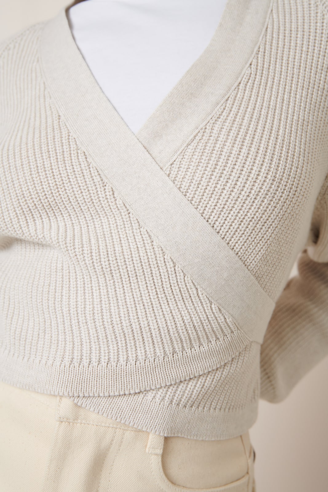 Kowtow - Composure Cardigan - Oat Melange